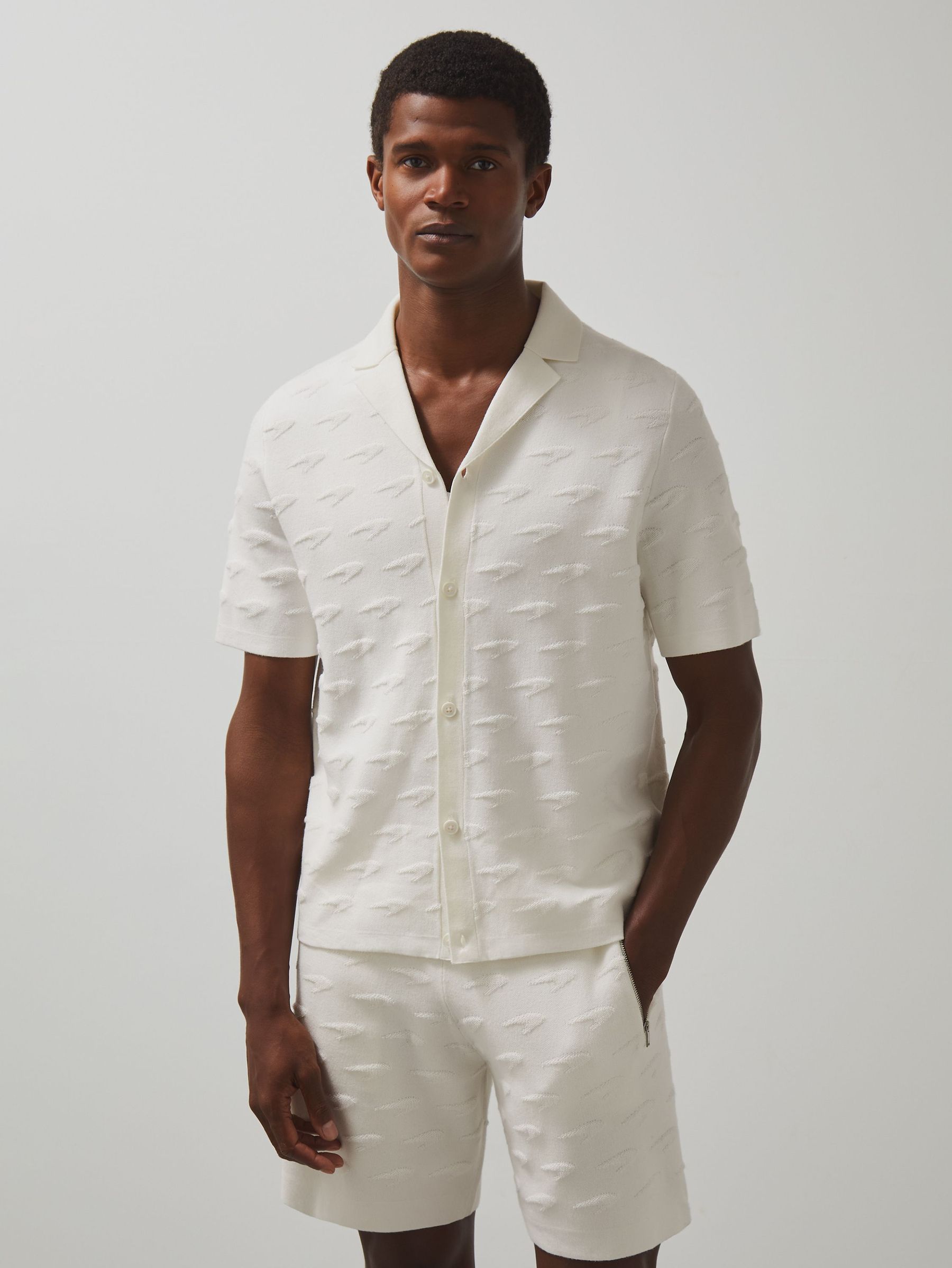 McLaren F1 Team Speedmark Knit Shirt in White (F27959) | CA$270