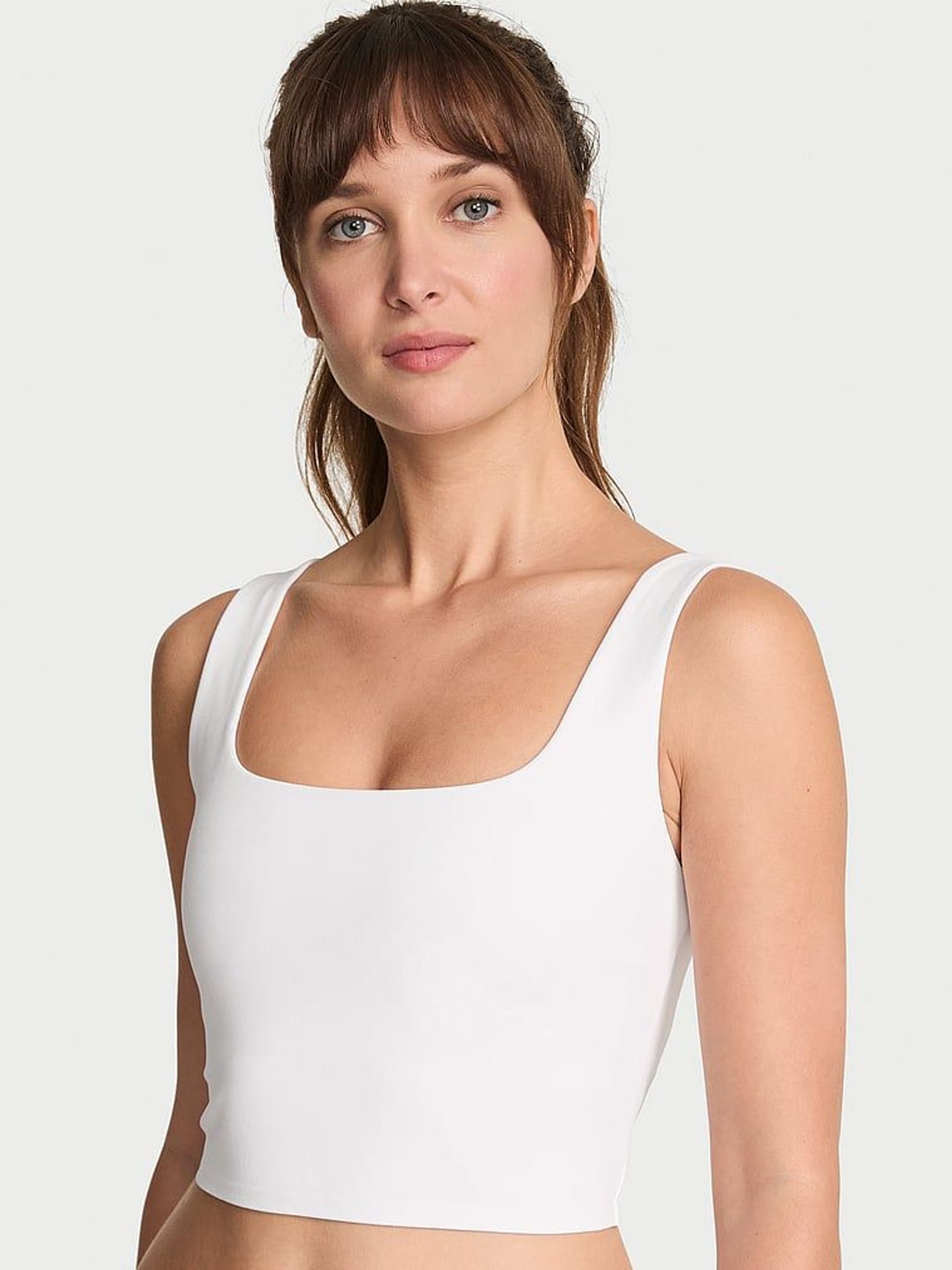 White Incredible Coverage™ Square Neck Bra Top (F33678) | €56