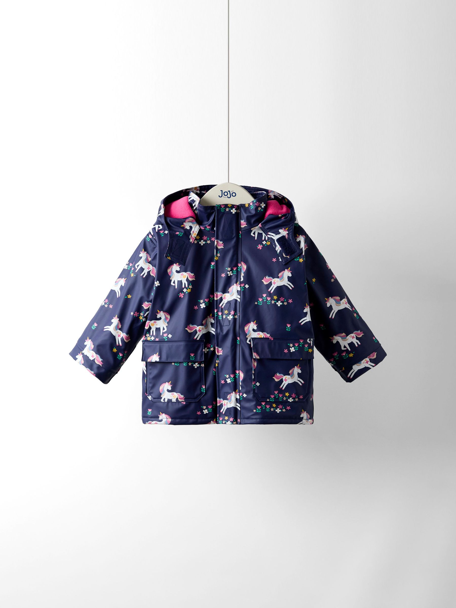 Navy Unicorn Waterproof Cosy Lined Jacket (F34876) | $81 - $85