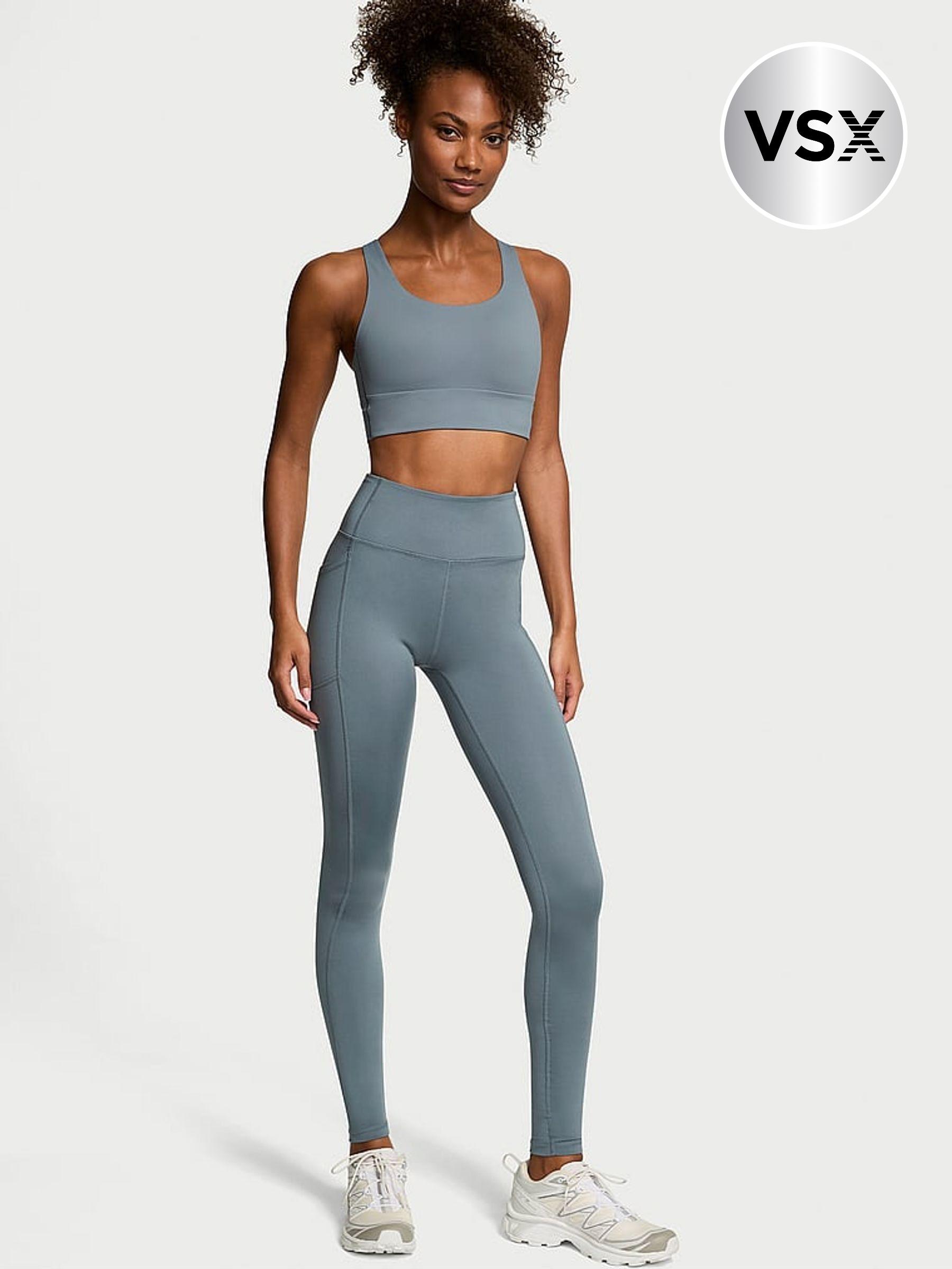 Dark Steel Grey 7/8 Length Essential Pocket Leggings (F37874) | €40
