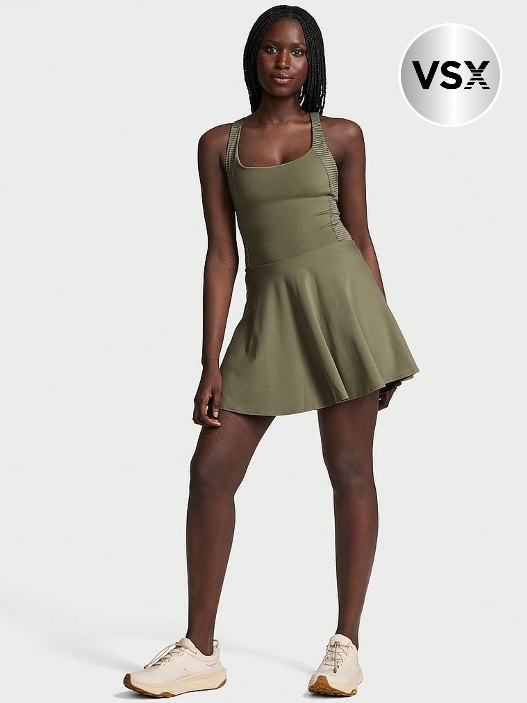 Desert Cactus Green Activate™ Racerback Dress (F40318) | €79