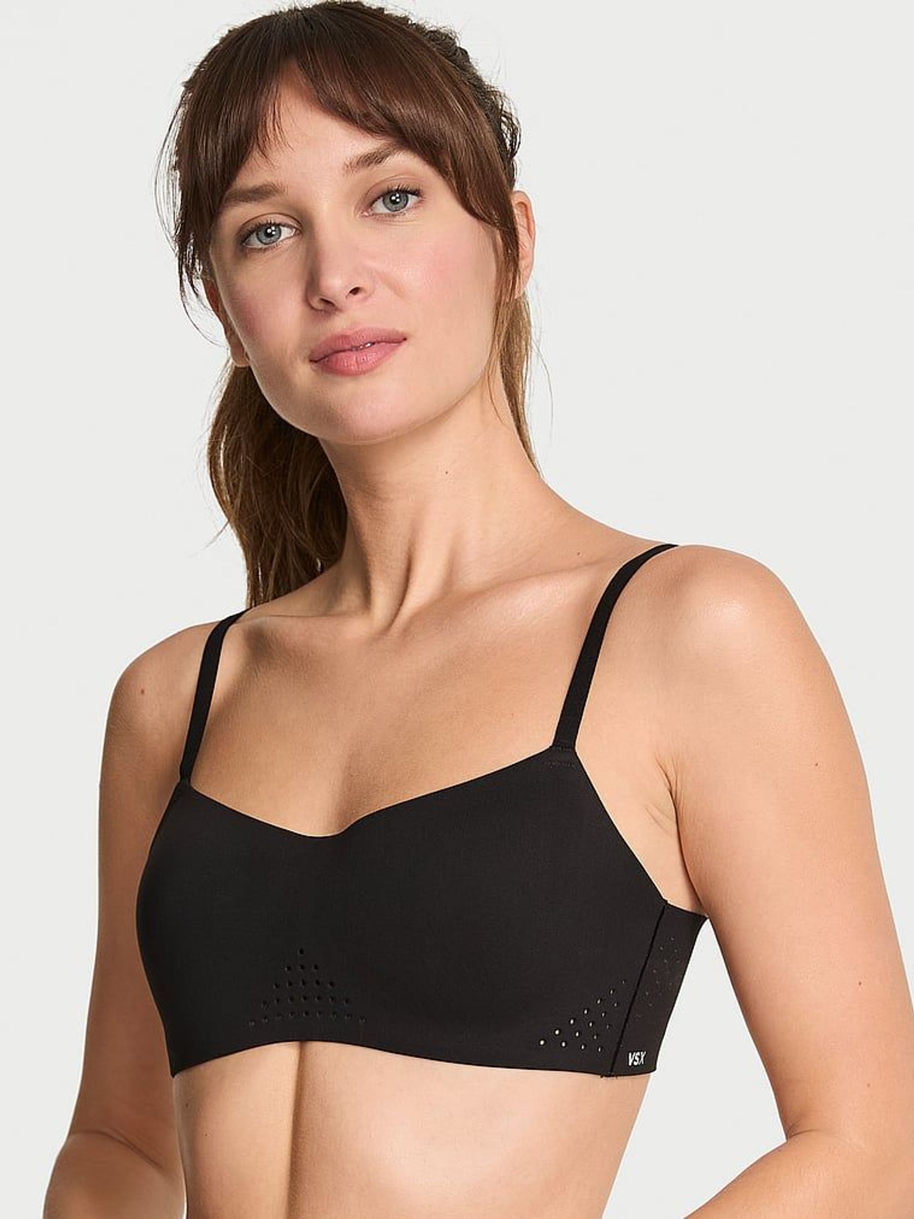 Black VSX Featherweight™ Low Support Sports Bra (F43612) | €52