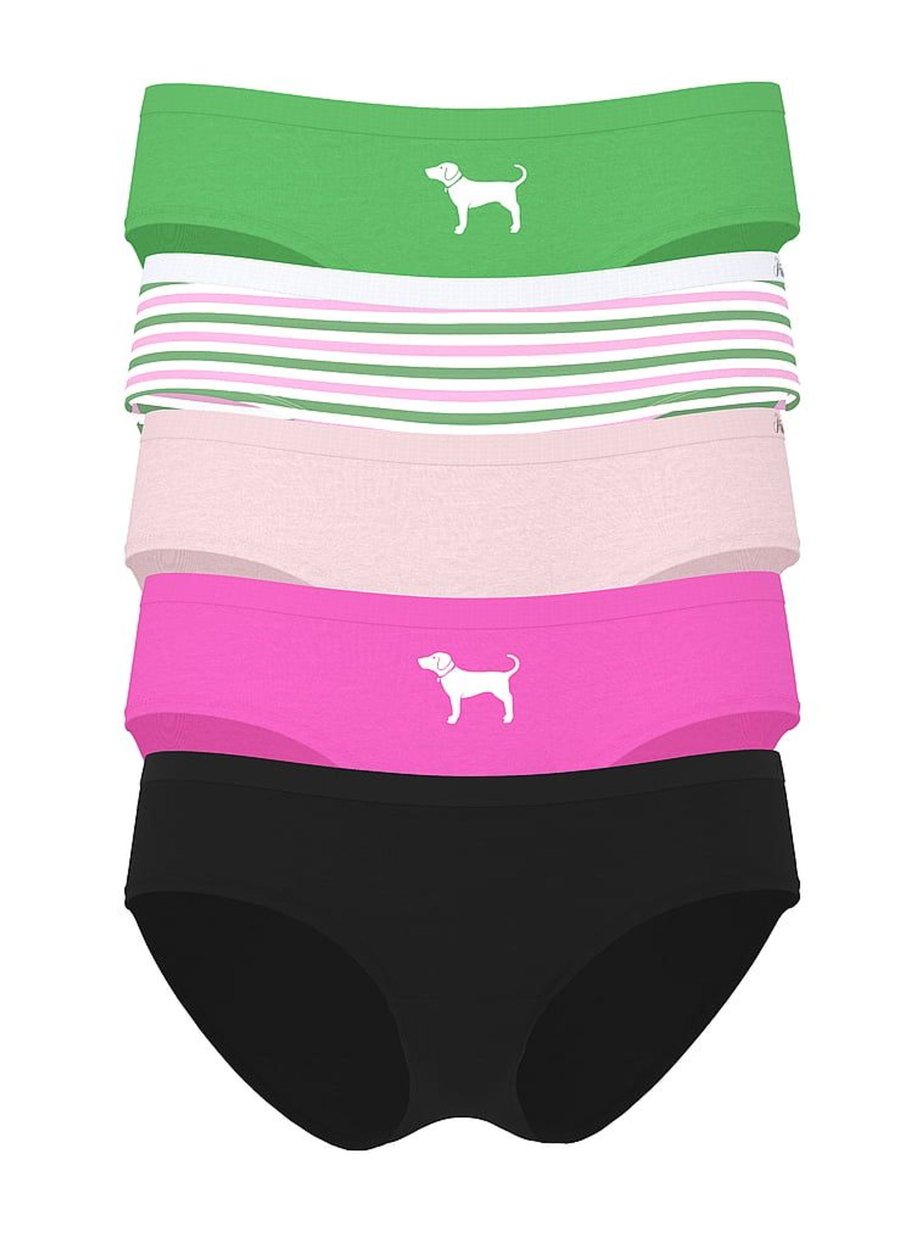 White Hipster 5 Pack Knickers (F43622) | €31