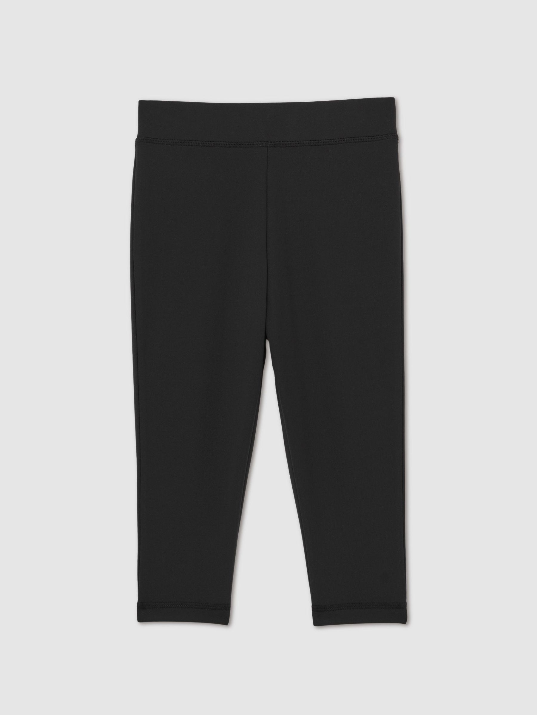 13-14 yrs Three-Quarter Length Leggings in Black (F45259) | US$30