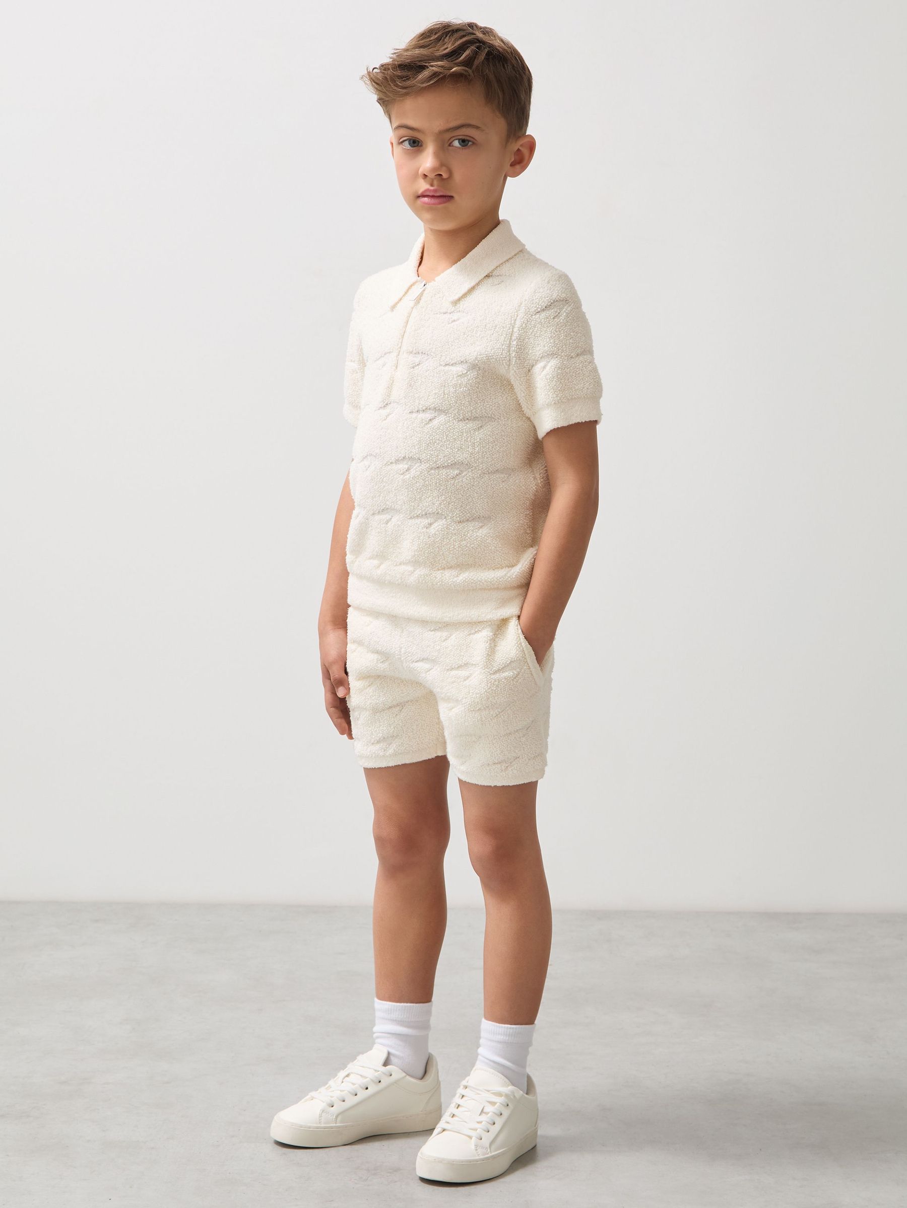 McLaren F1 Team Speedmark Terry Shorts in White (F45678) | €50