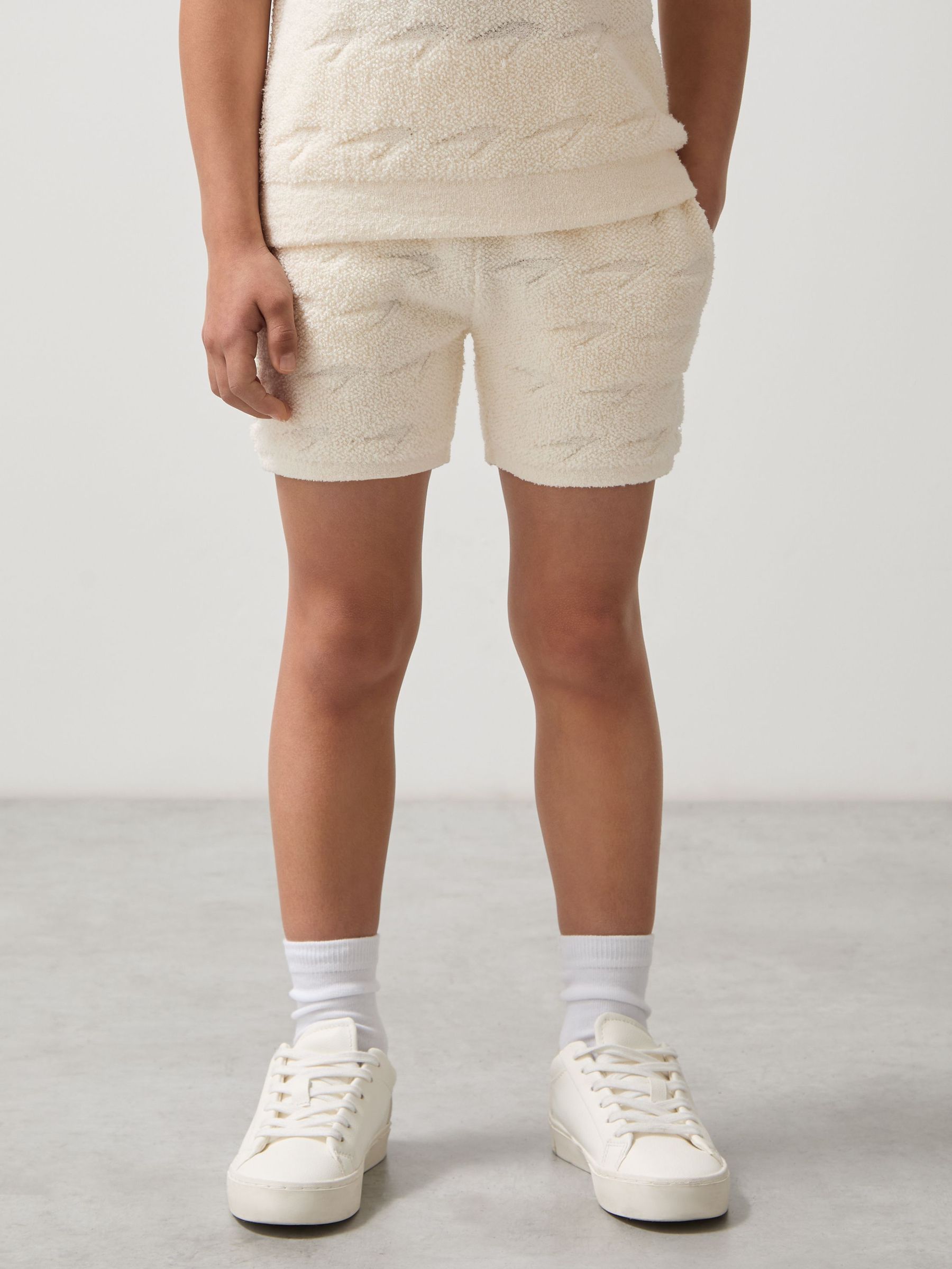 McLaren F1 Team Speedmark Terry Shorts in White (F45682) | €55