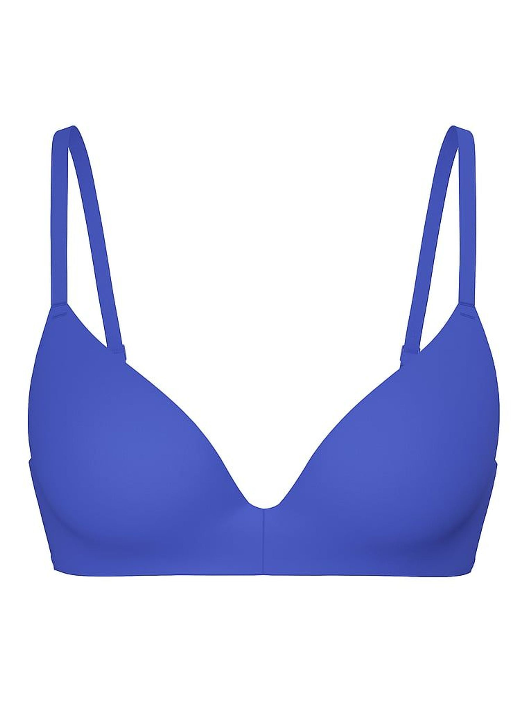 Ultra Marine Blue Non Wired Push Up Bra (F48006) | €33