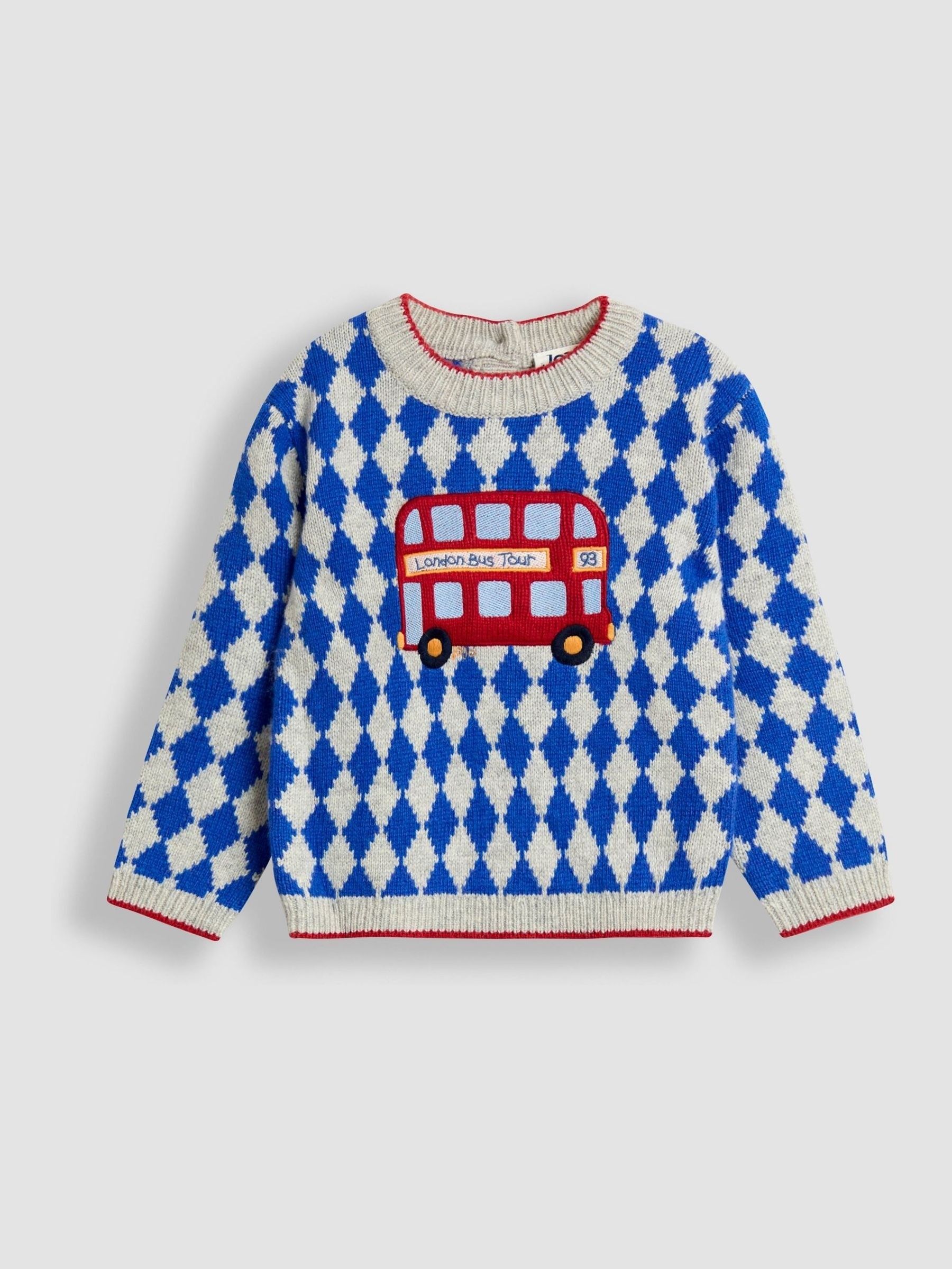 Blue Appliqué Jumper (F49182) | $51 - $62