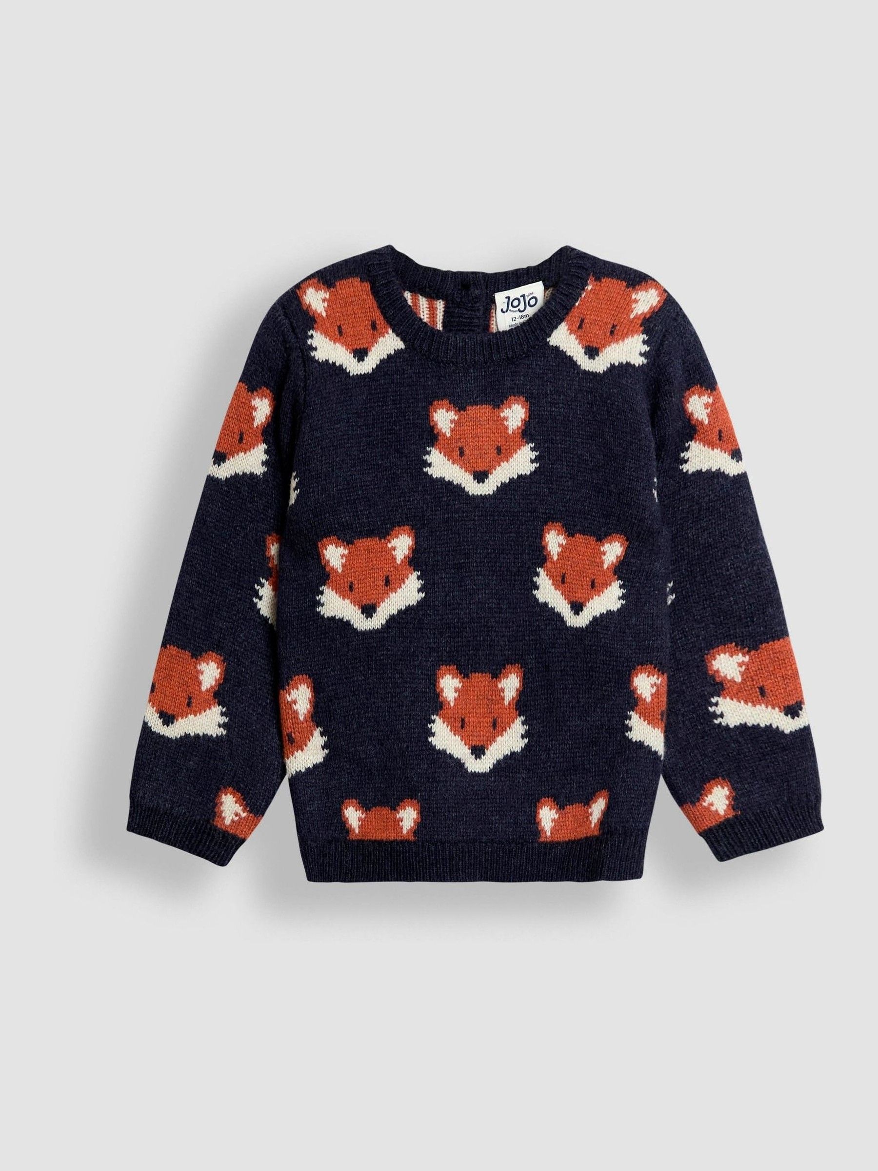 Blue Intarsia Jumper (F49186) | $51 - $62