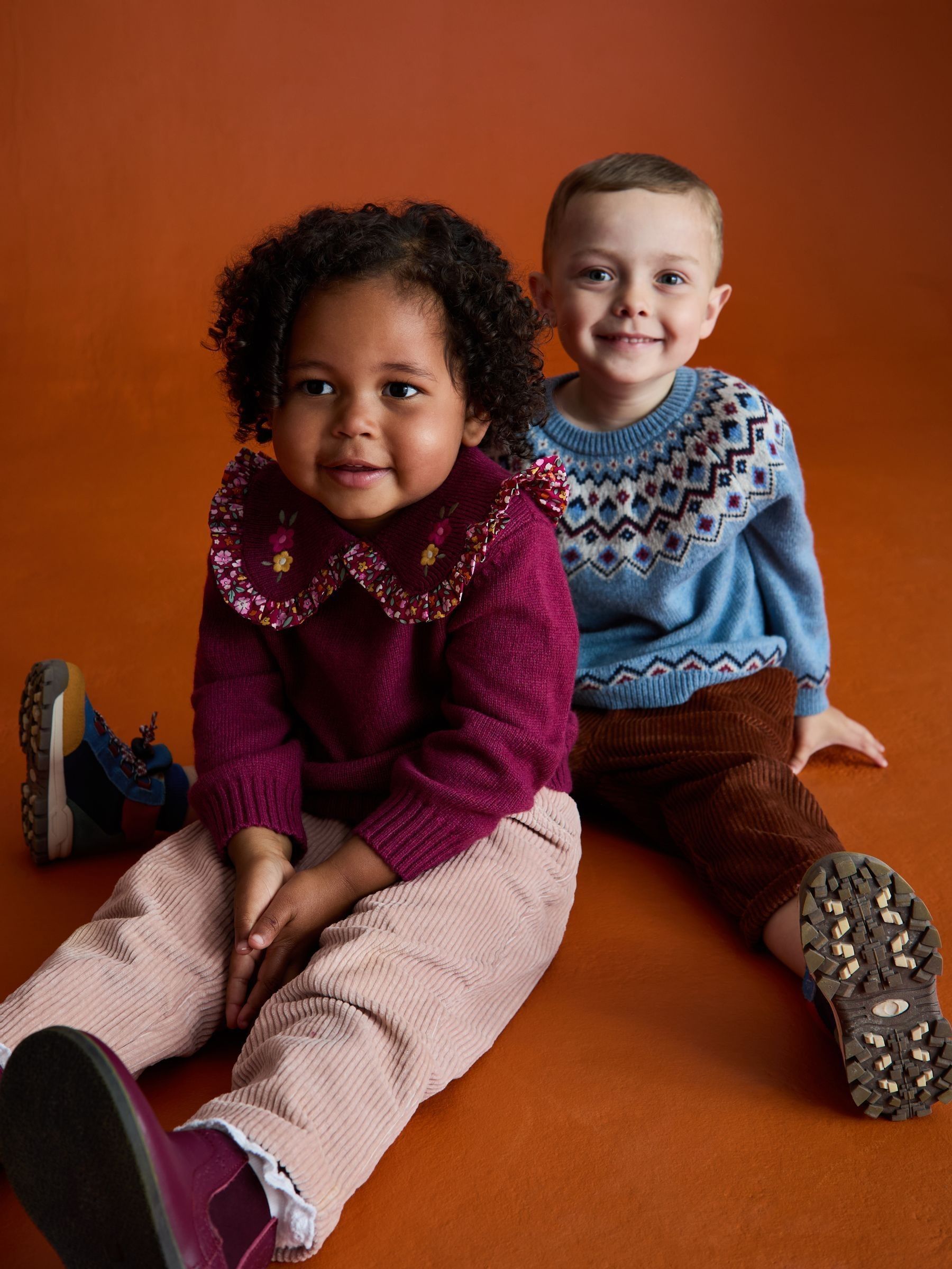 Blue Fair Isle Jumper (F49240) | $51 - $62