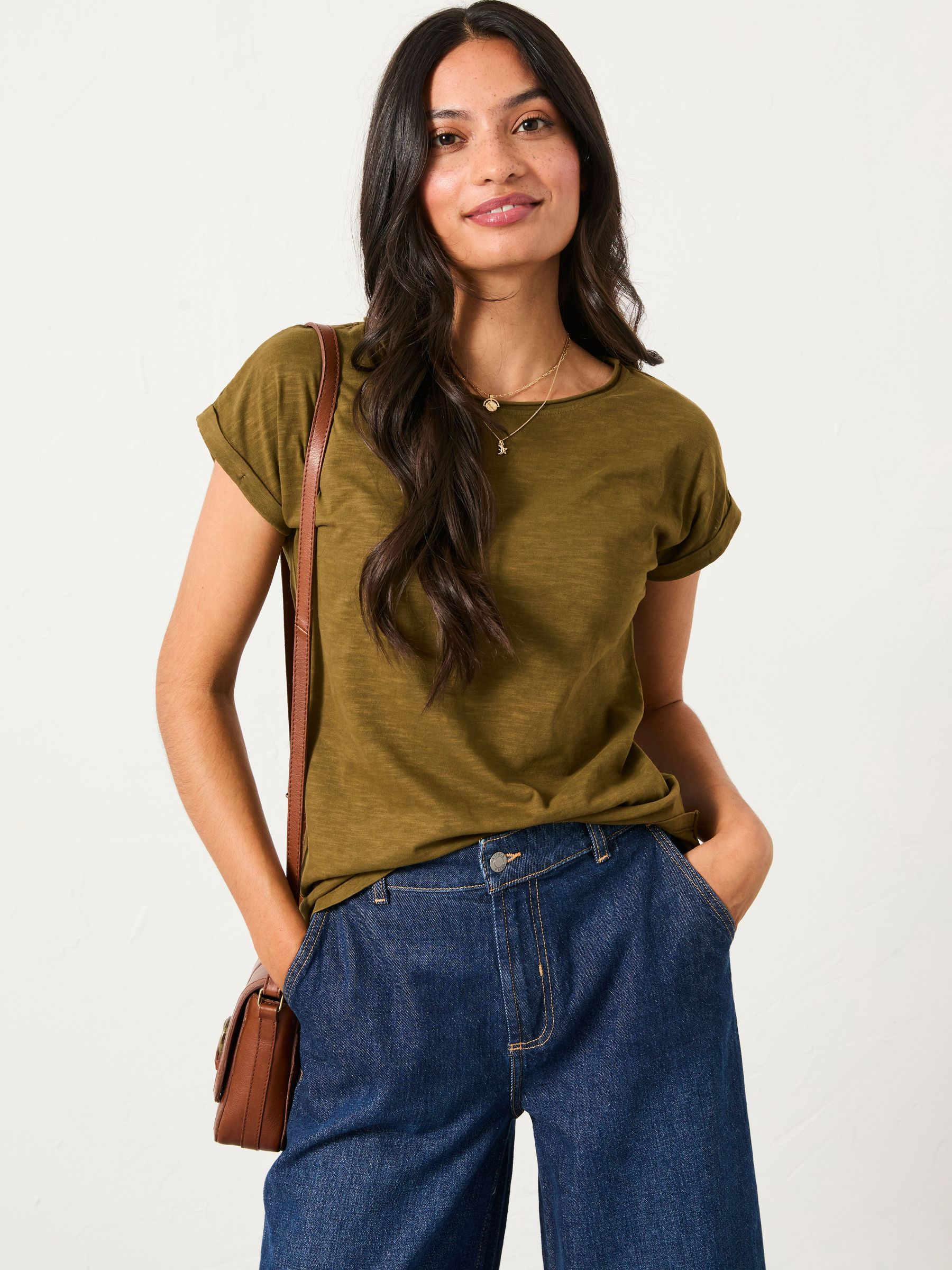 Ivy Olive Green T-Shirt (F50556) | $43