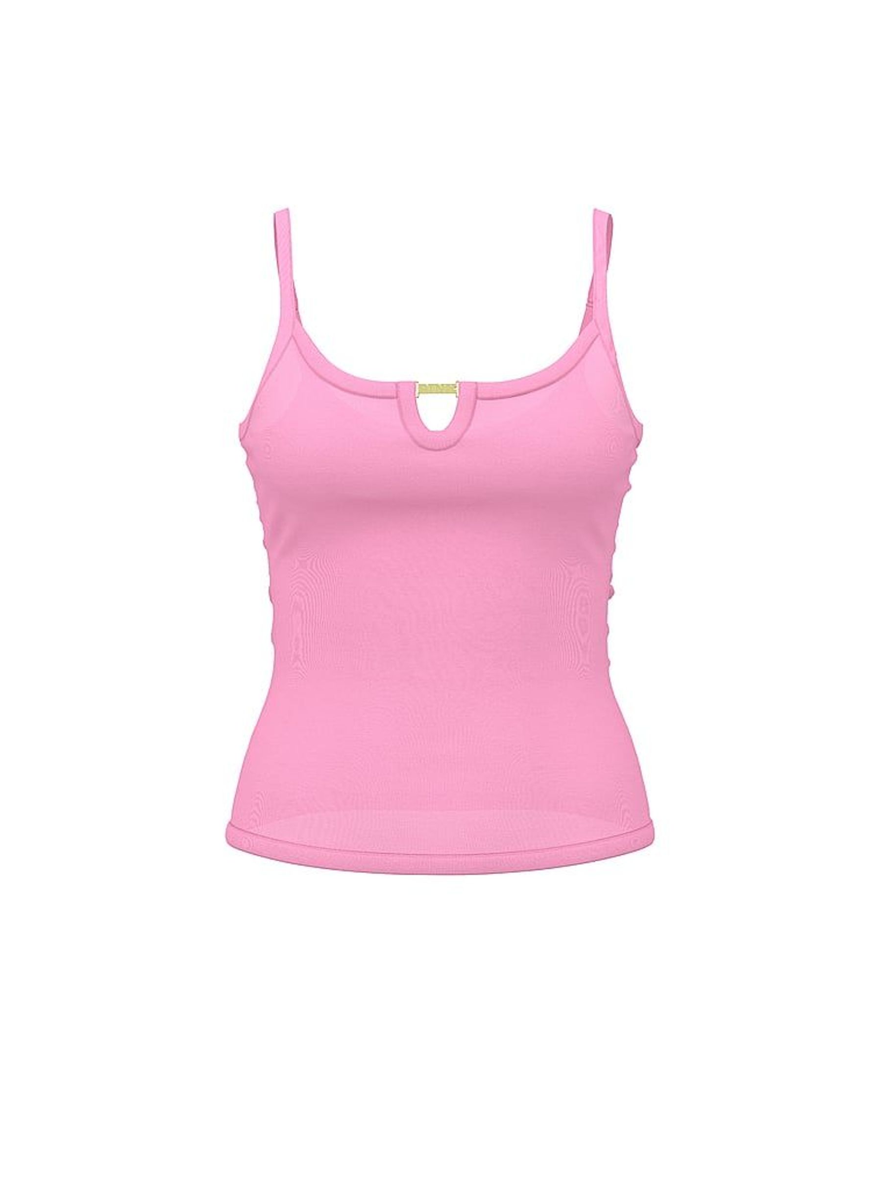 Pink Lollipop Charm Keyhole Cami Top (F51208) | €22