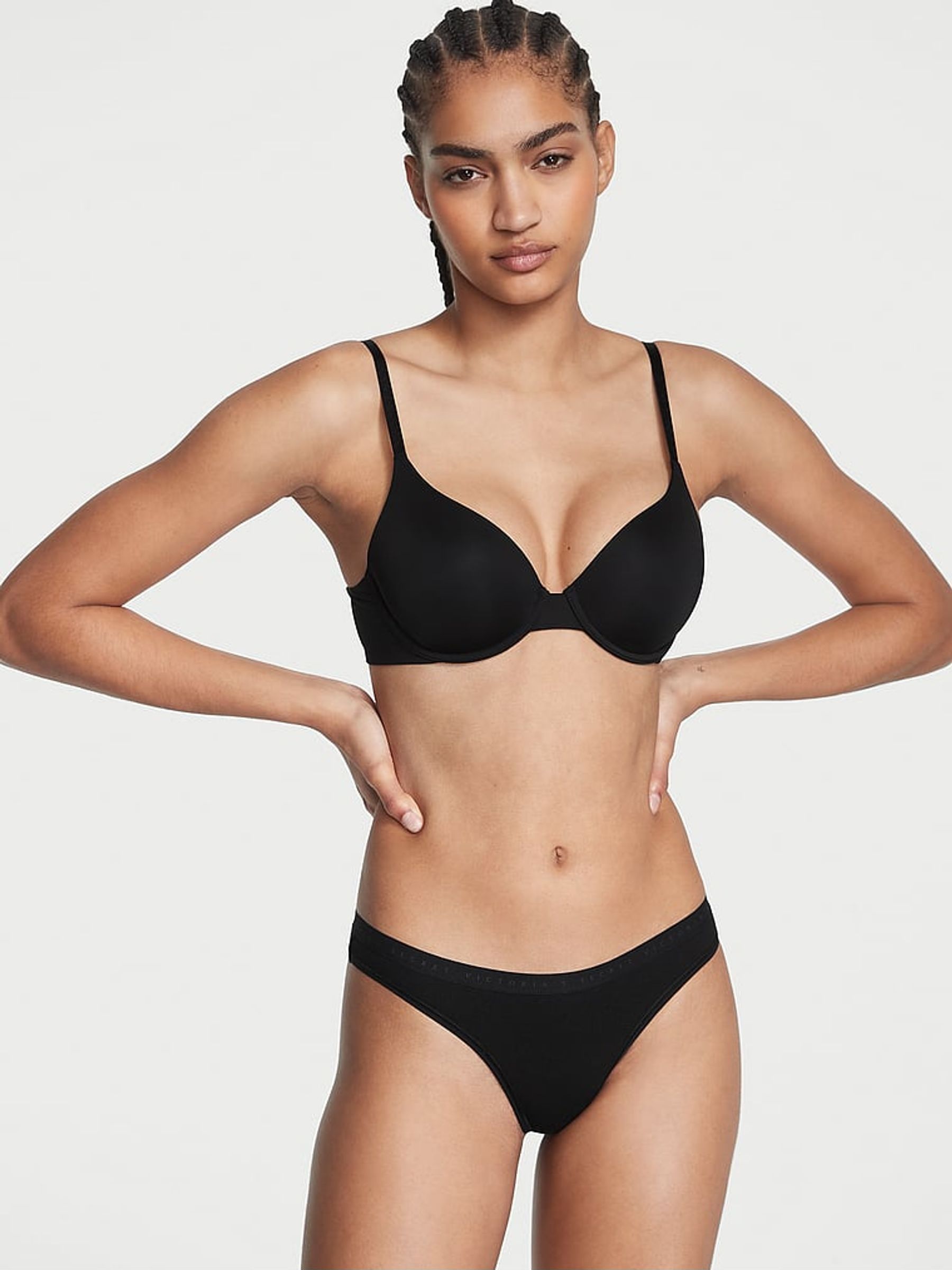 Black Thong Knickers (F53586) | €10.50