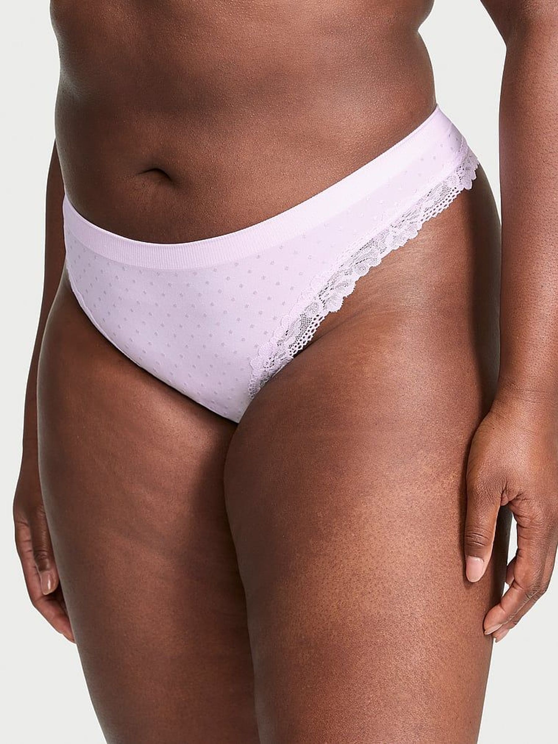 Delicate Violet Purple Thong Knickers (F53810) | €10.50