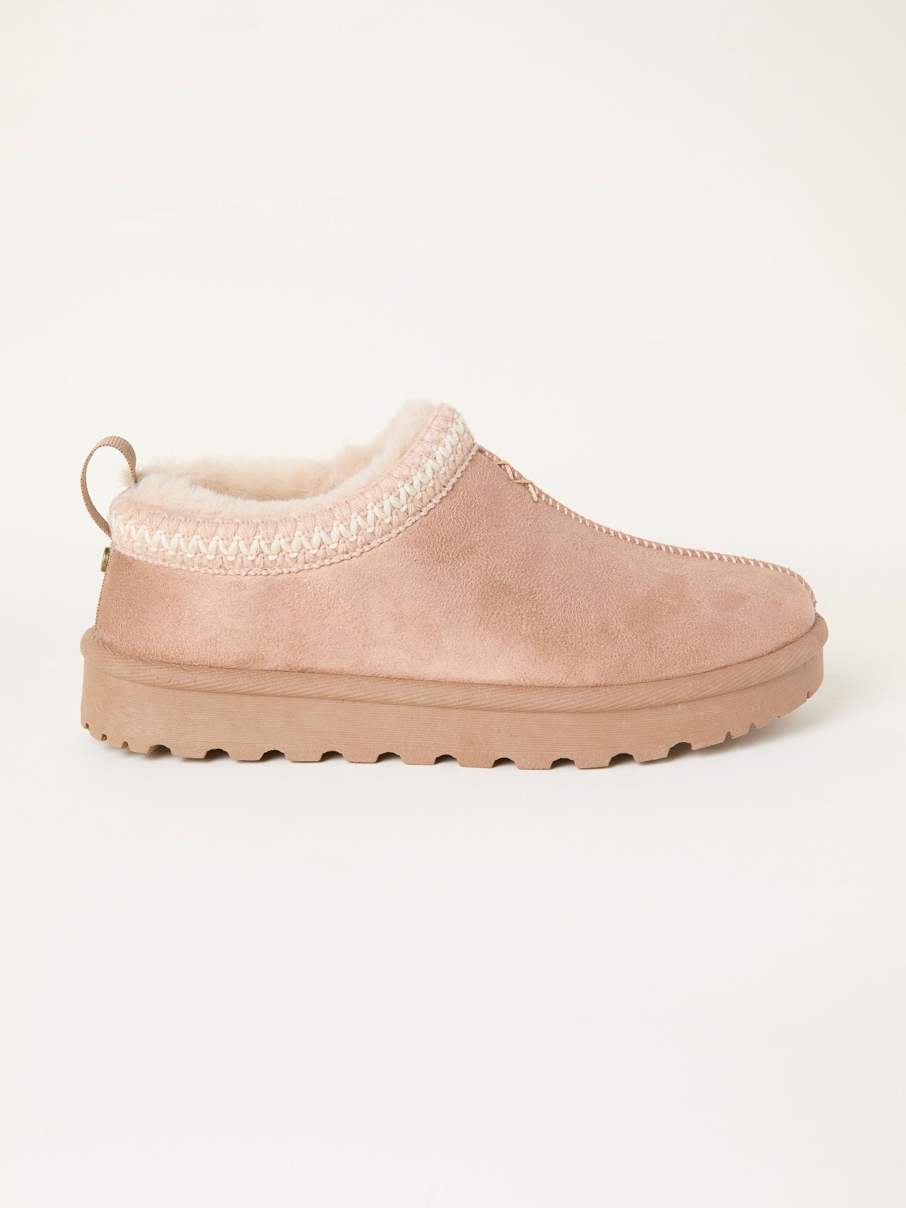 Lyra Natural Mule Slipper (F56107) | $73