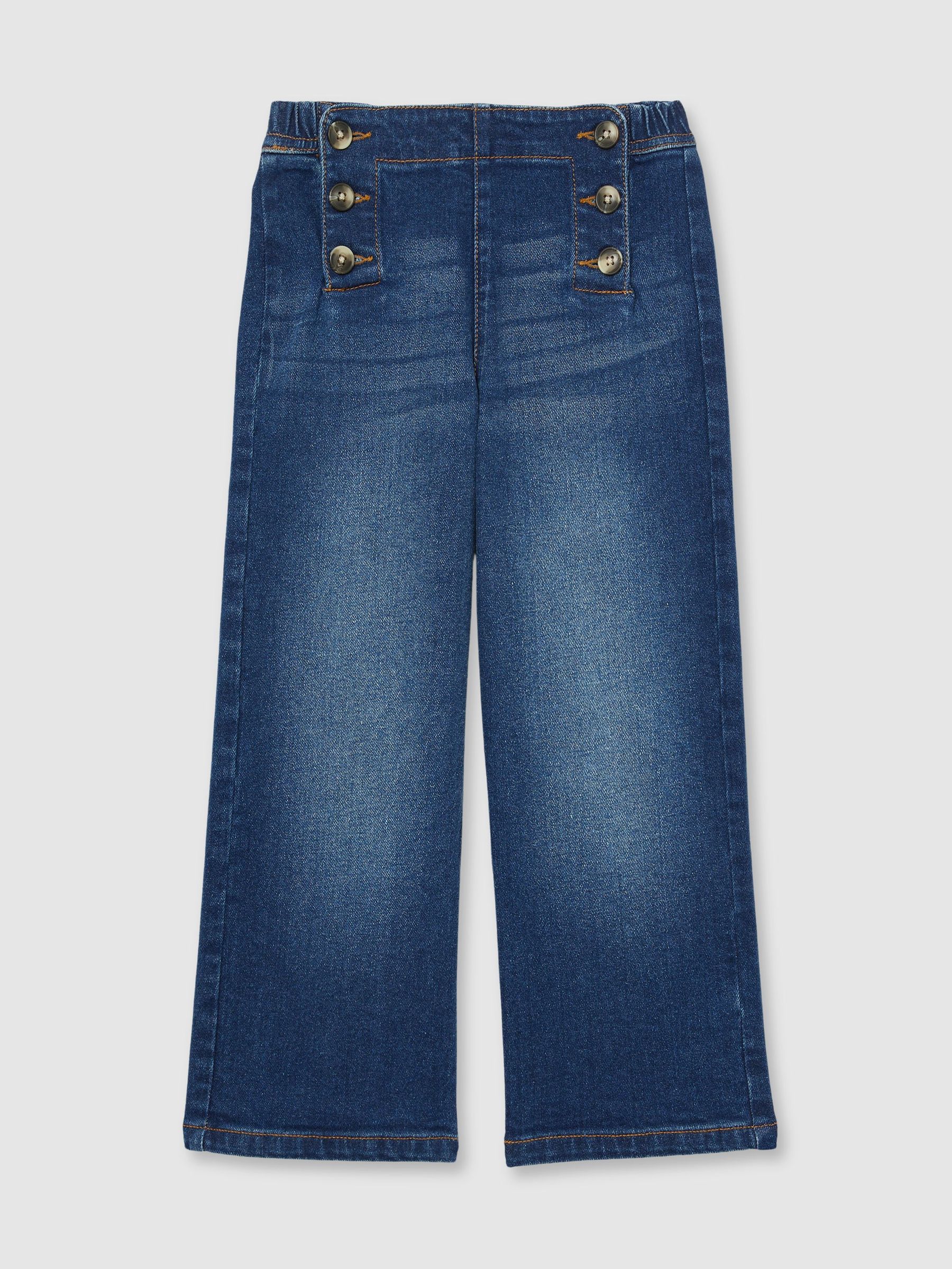 Straight-Leg Sailor Jeans in Blue (F61539) | HK$950