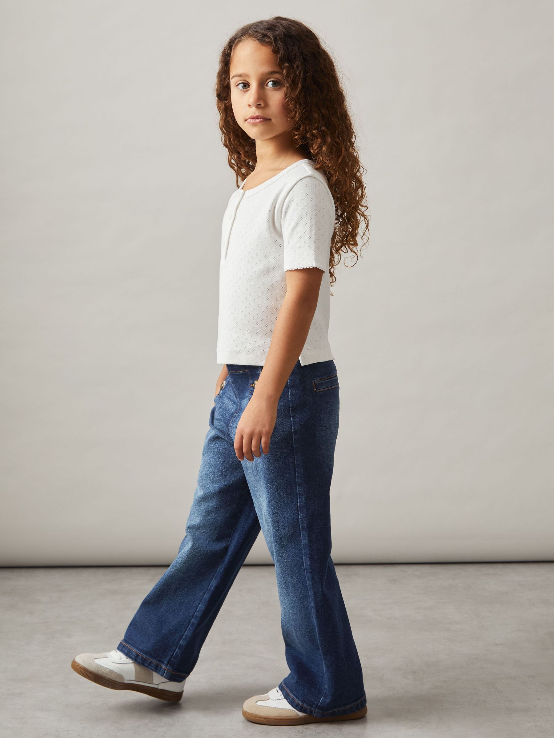 Straight-Leg Sailor Jeans in Blue (F61547) | HK$830