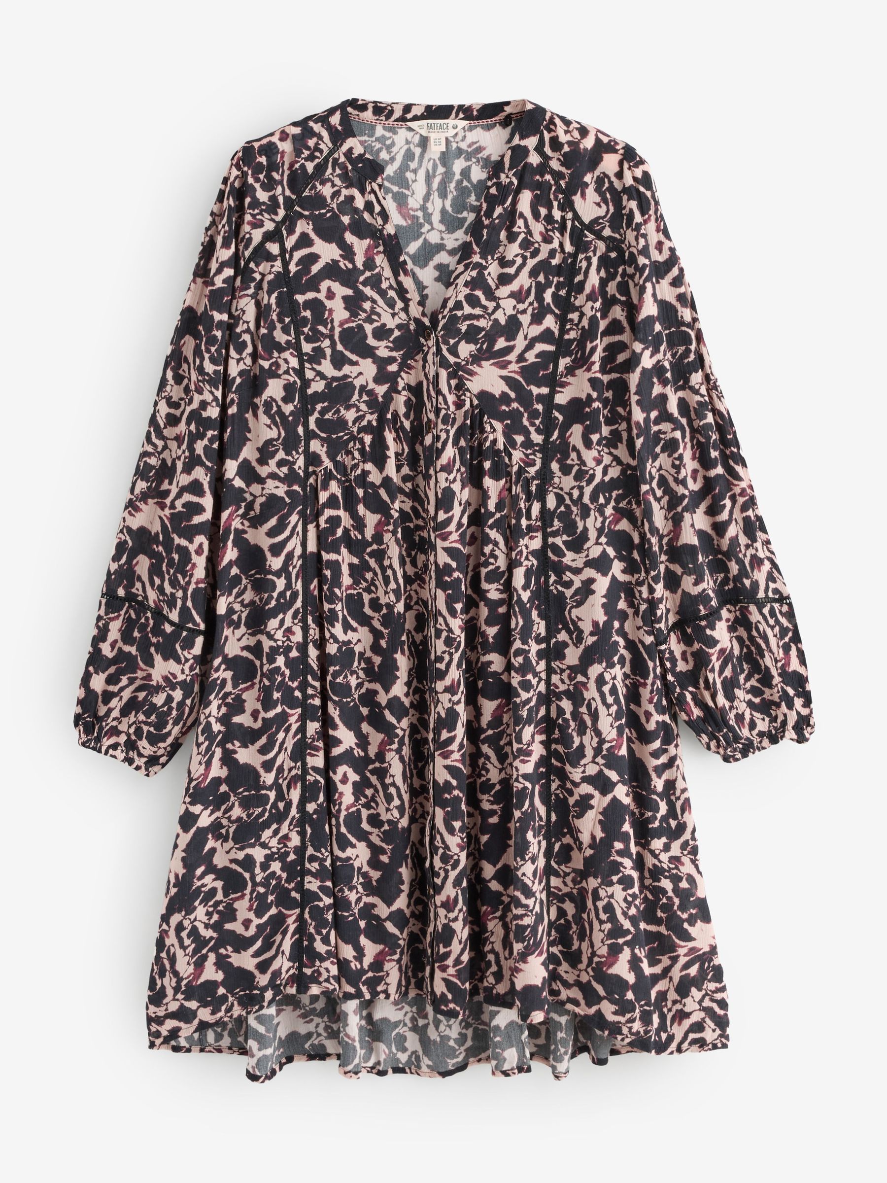 Steph Black Animal Swirl Petite Dress (F64155) | €85.50