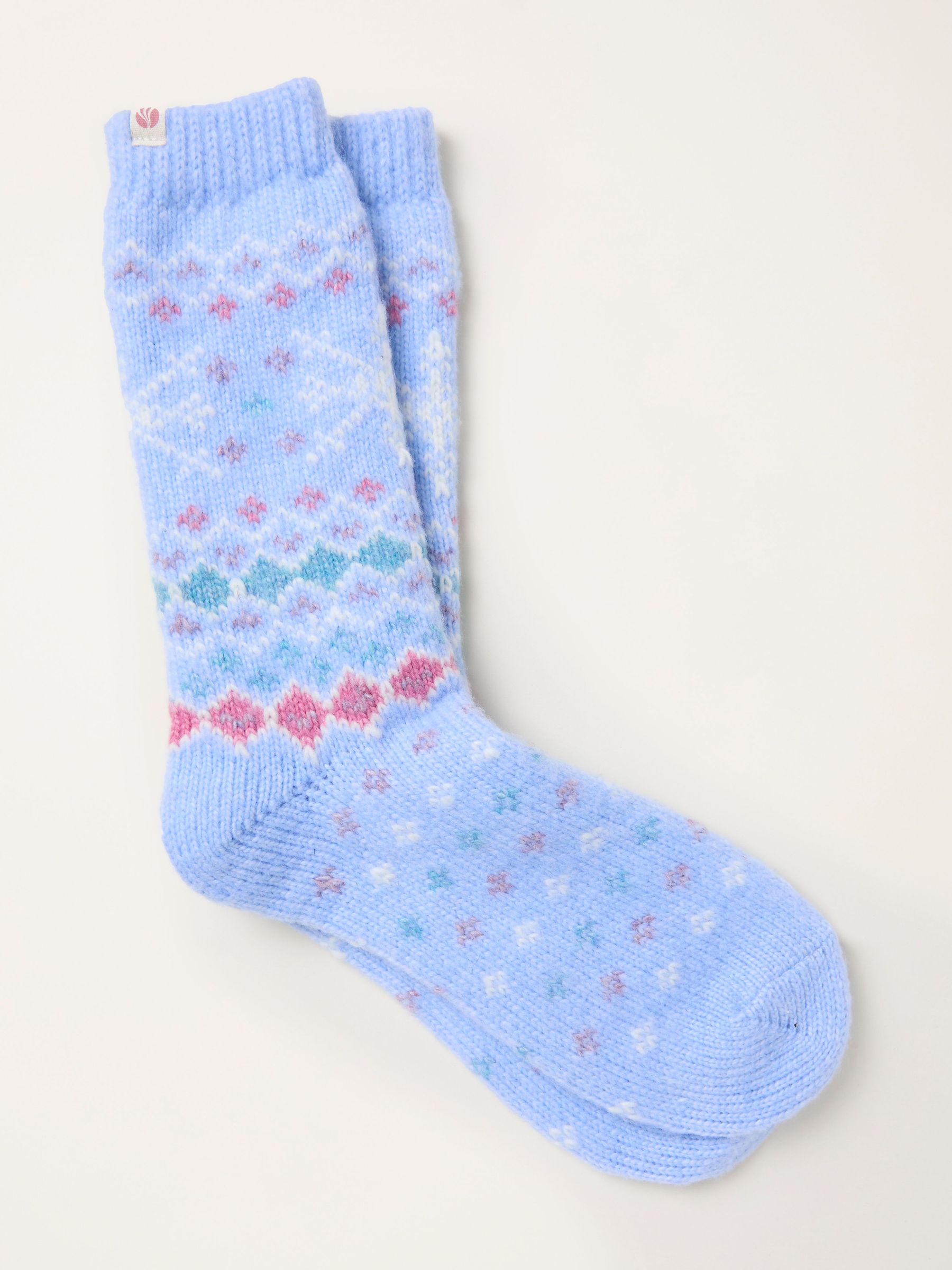 Blue Fairisle Super Soft Socks (F69488) | €16.50