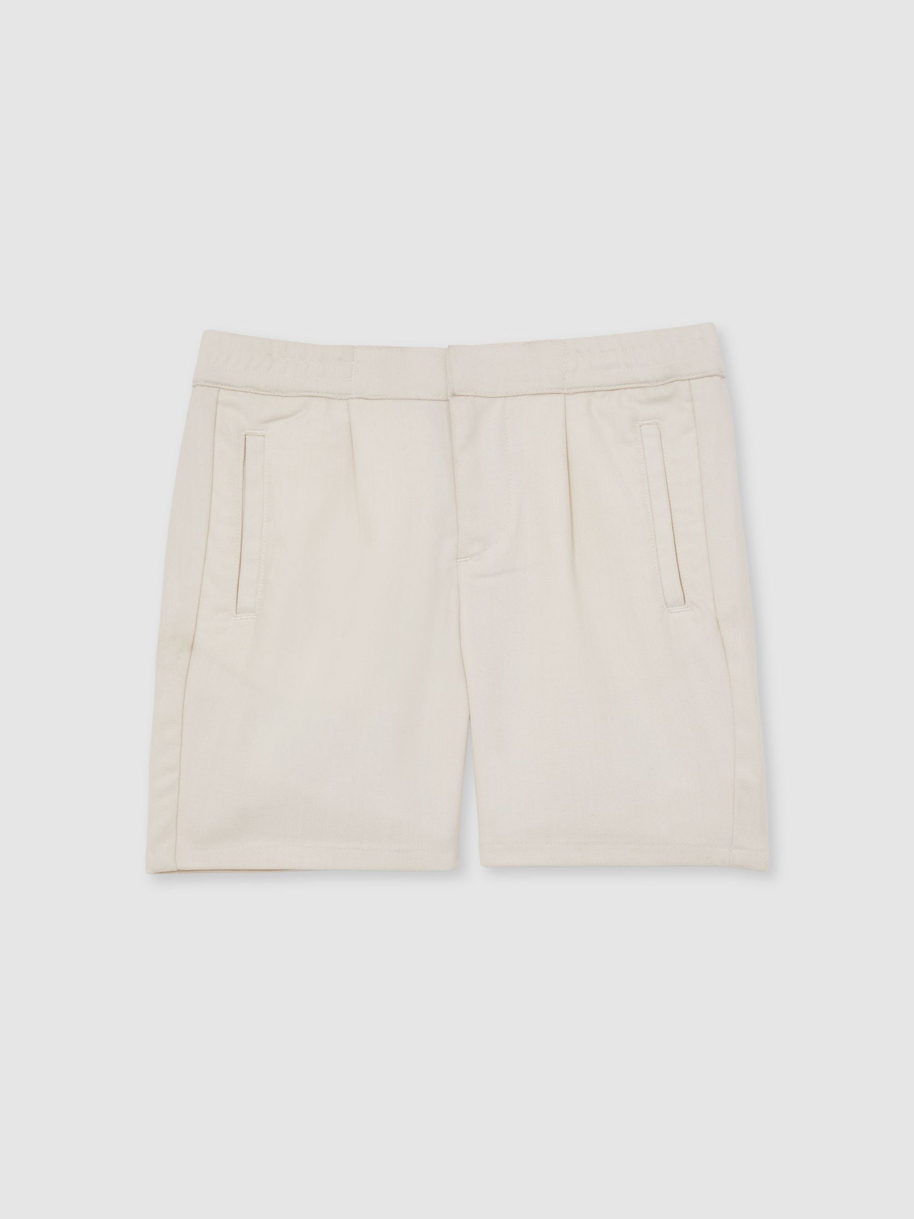 13-14 yrs Relaxed Drawstring Shorts in Off White (F69992) | €50
