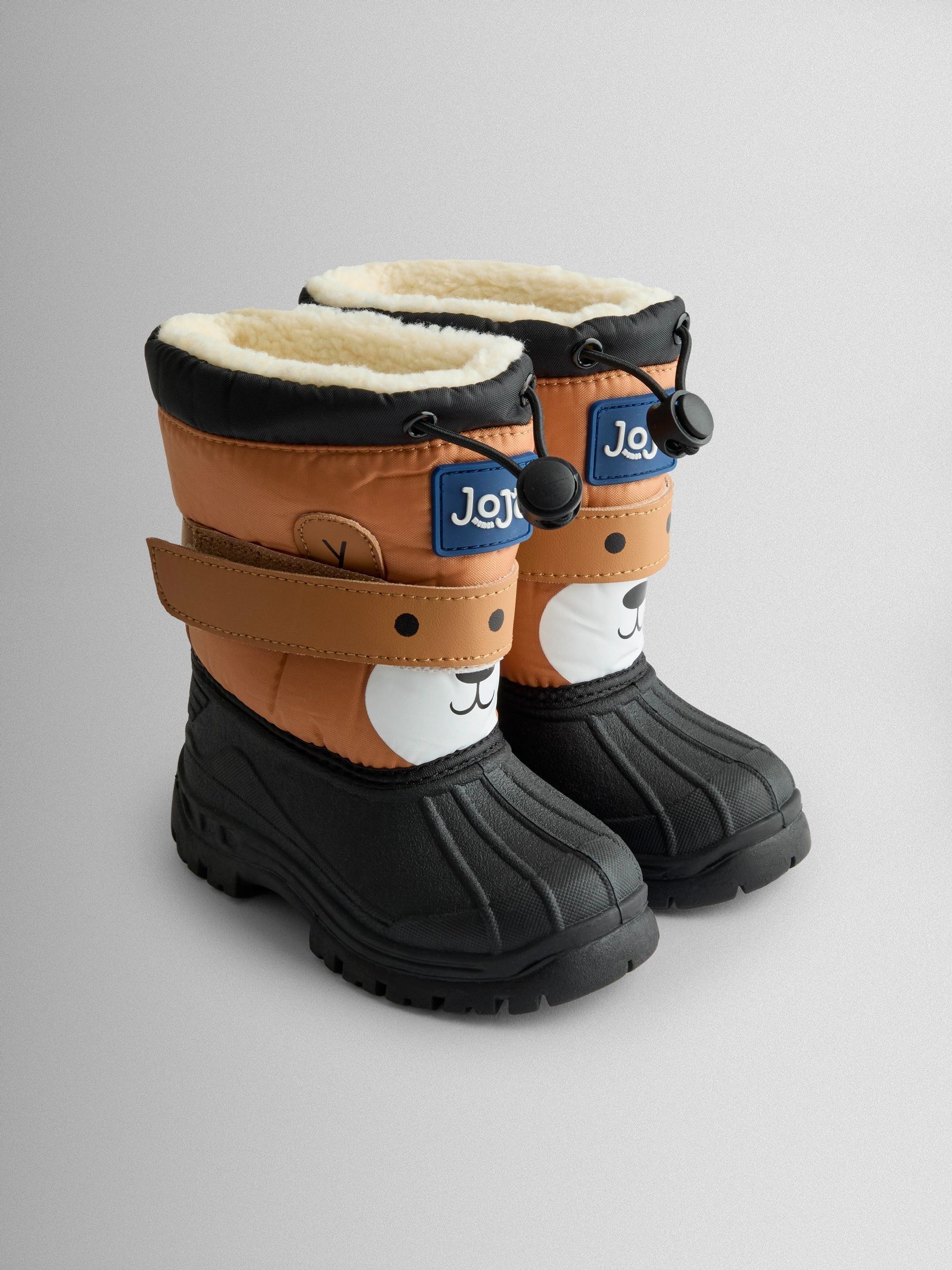 Brown Bear Cosy Snow Boots (F70322) | $56 - $66