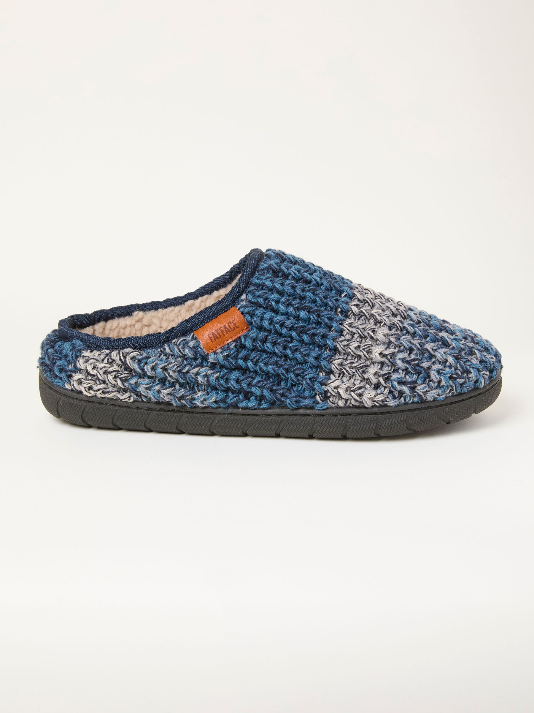 Blue Flexi Knitted Mule (F74260) | $55