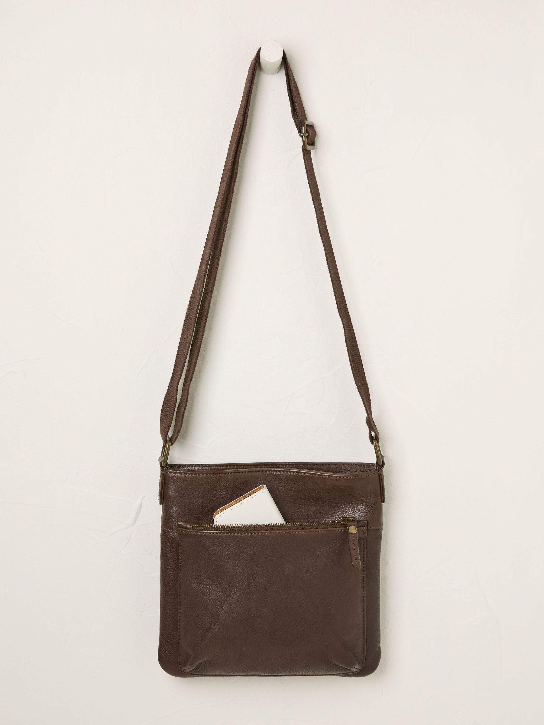 Allie Chocolate Brown Mini Crossbody Bag (F78859) | €65