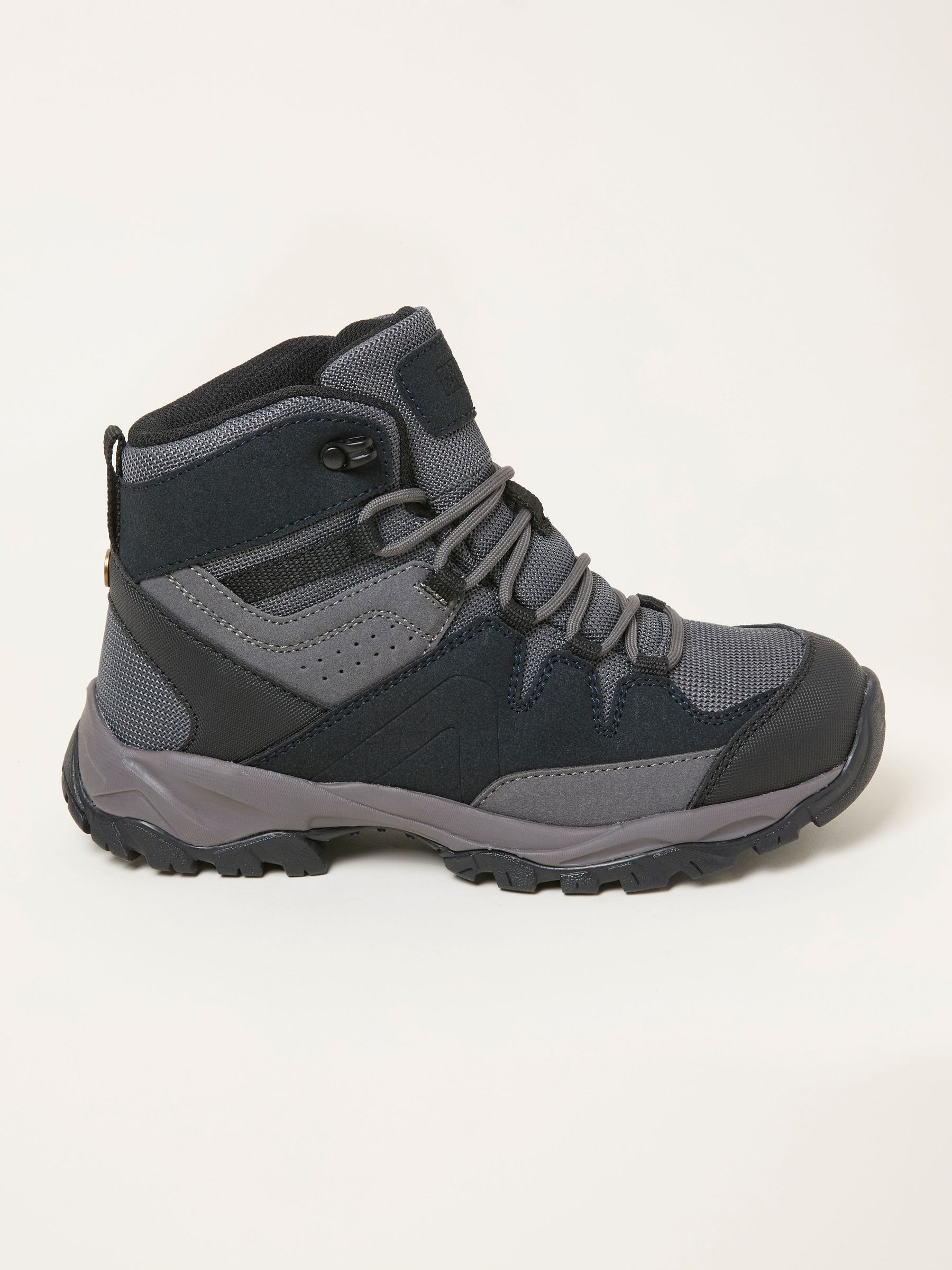 Grey Mens Walking Boot (F79209) | $132