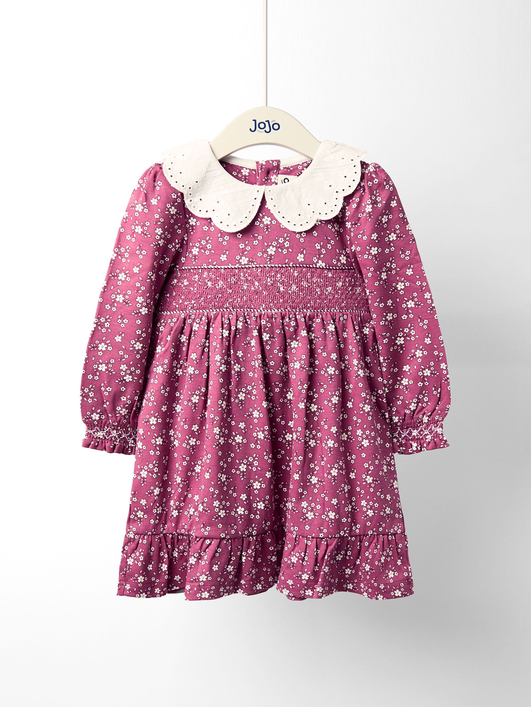 Pink Smocked Dress (F87375) | $39 - $45