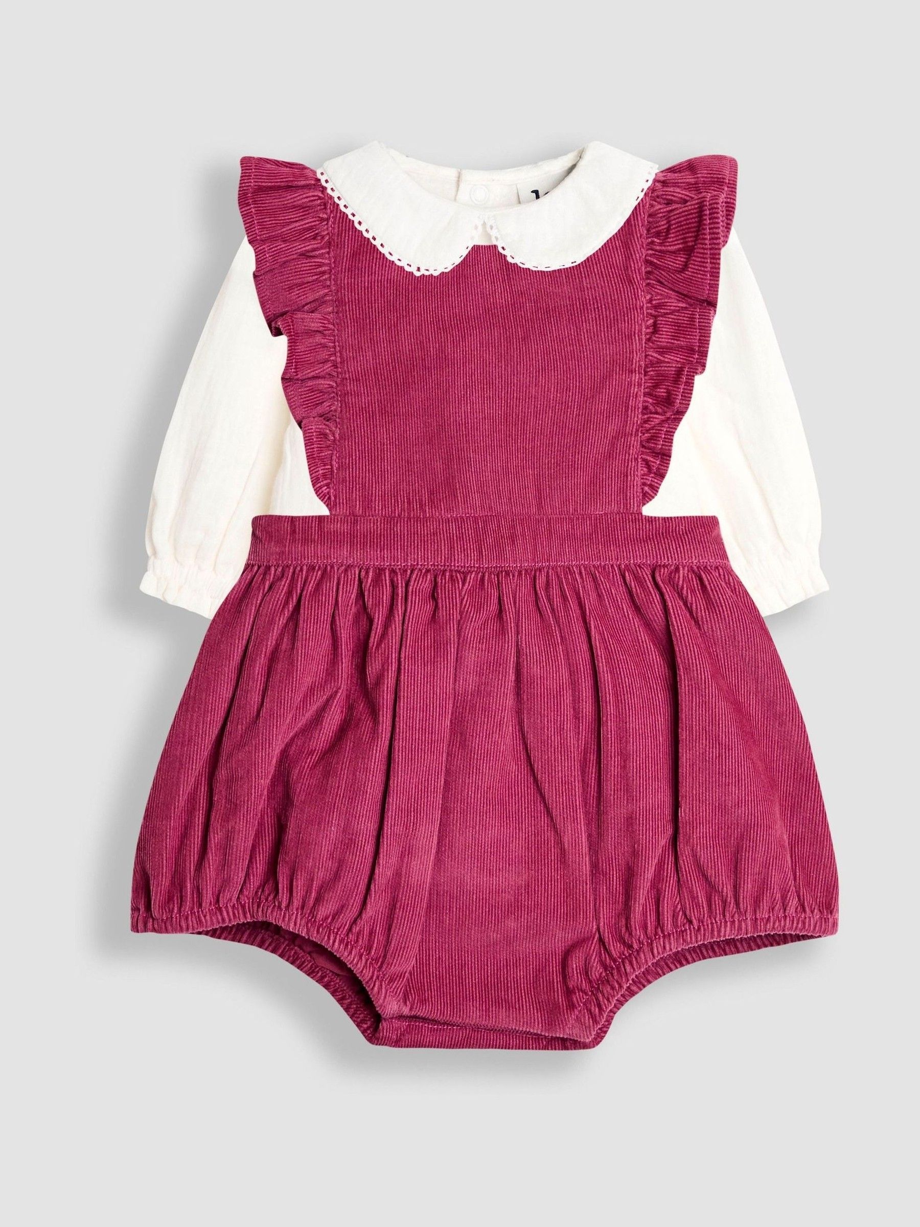 Berry Cord Bubble Romper and Body Set (F87393) | $51 - $55