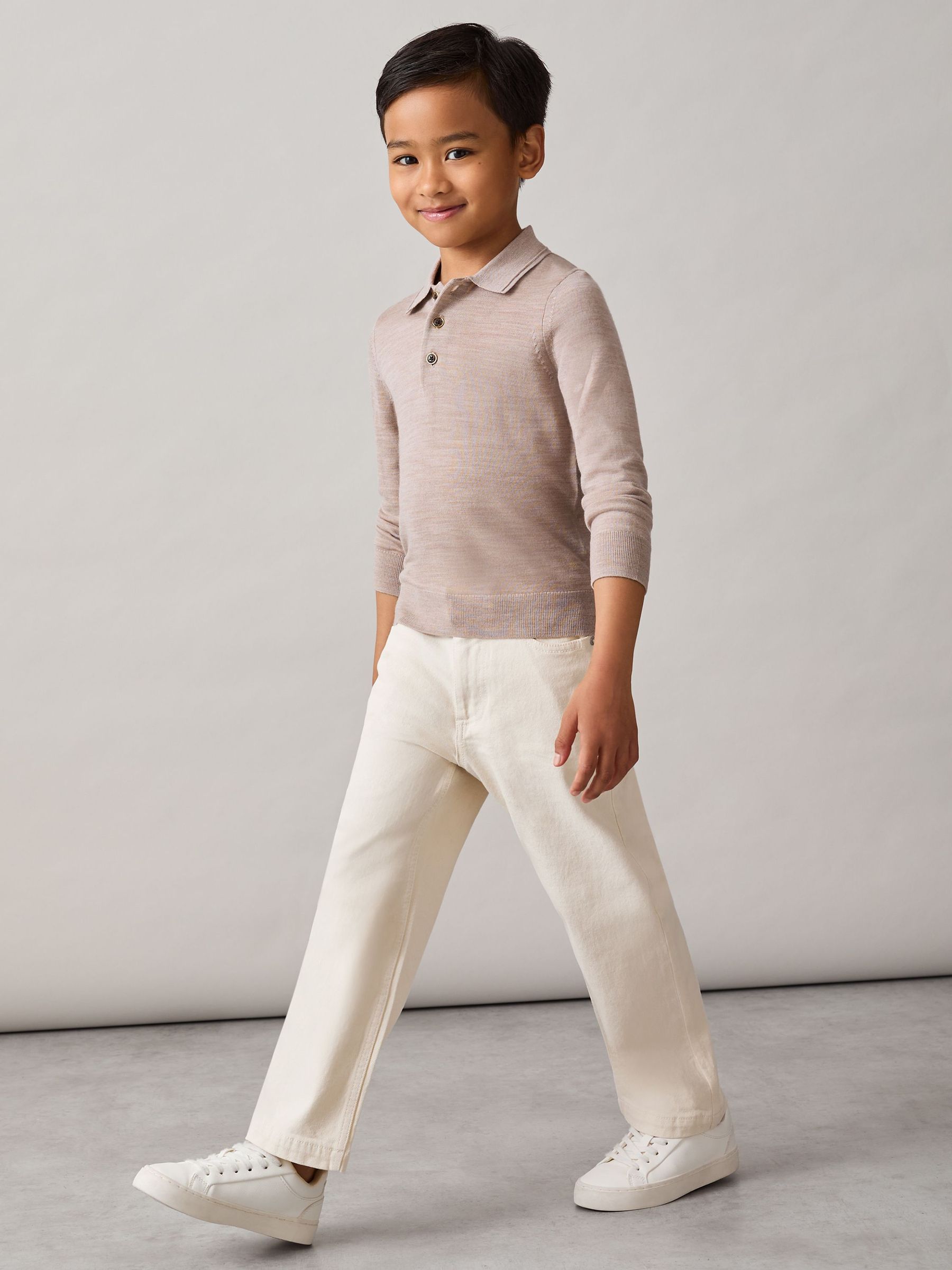 Jeans in Off White (F90029) | AED235