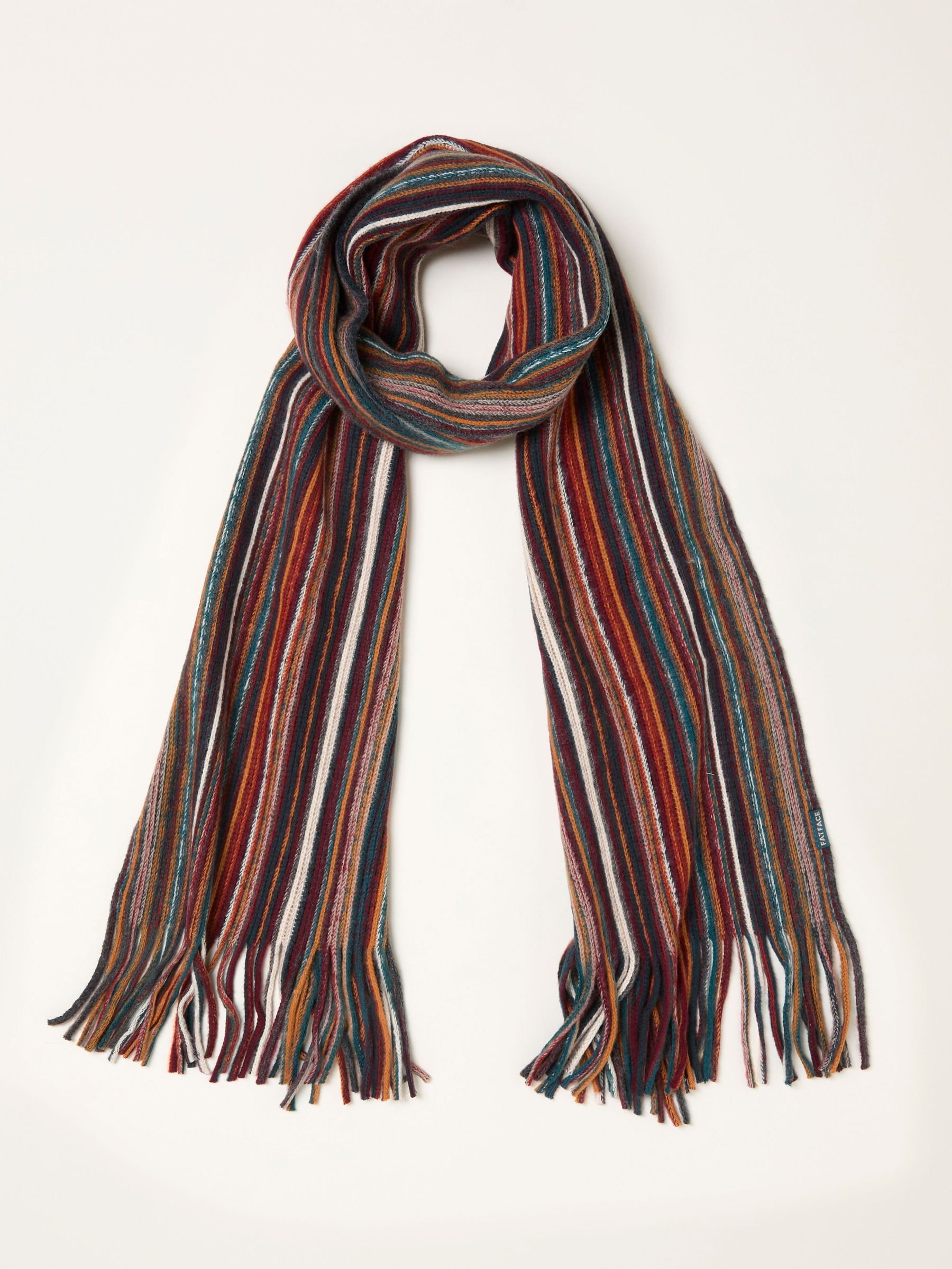 Orange Multi Stripe Scarf (F90940) | €38.50