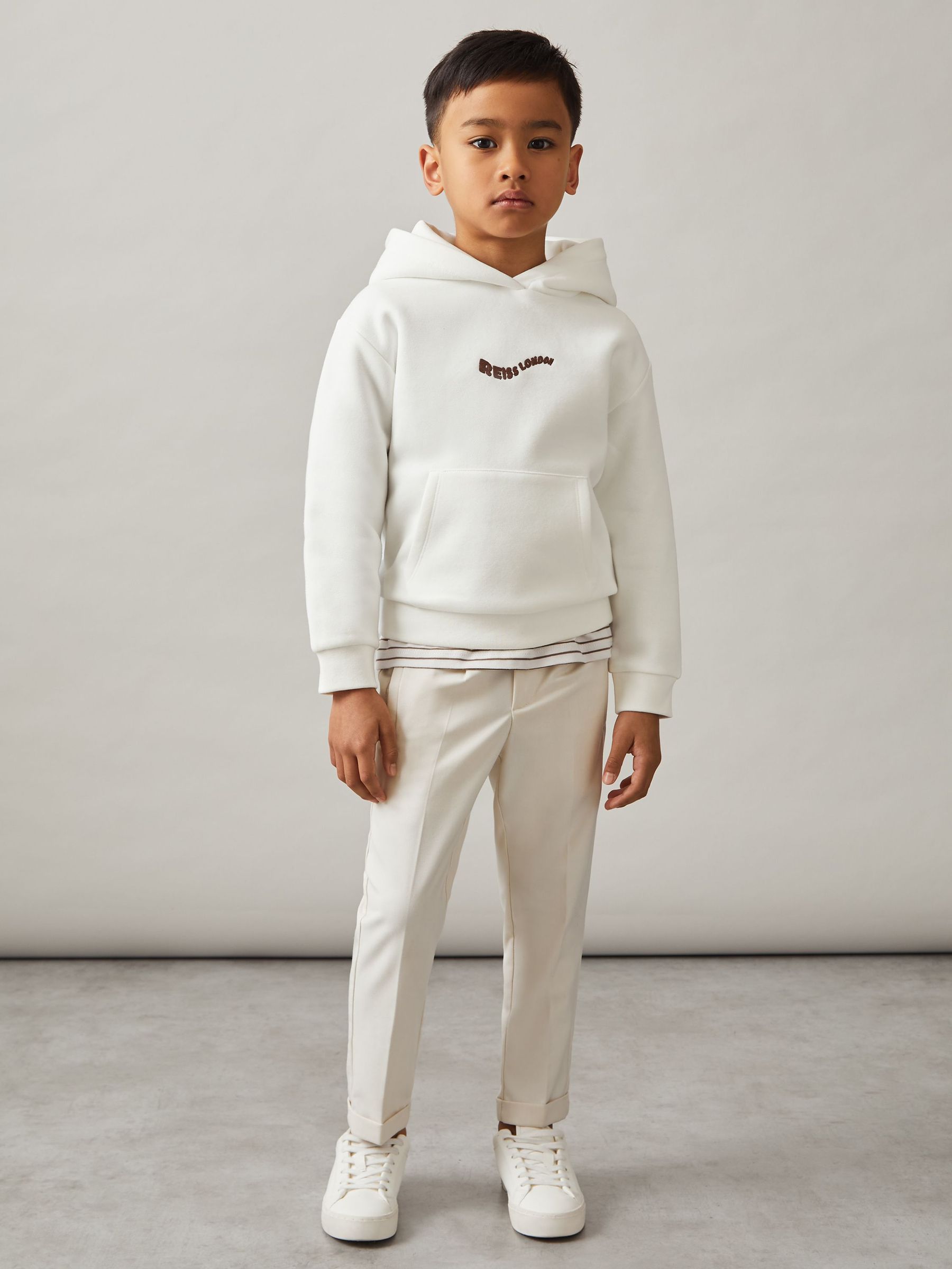 Hoodie in Off White (F93824) | €60