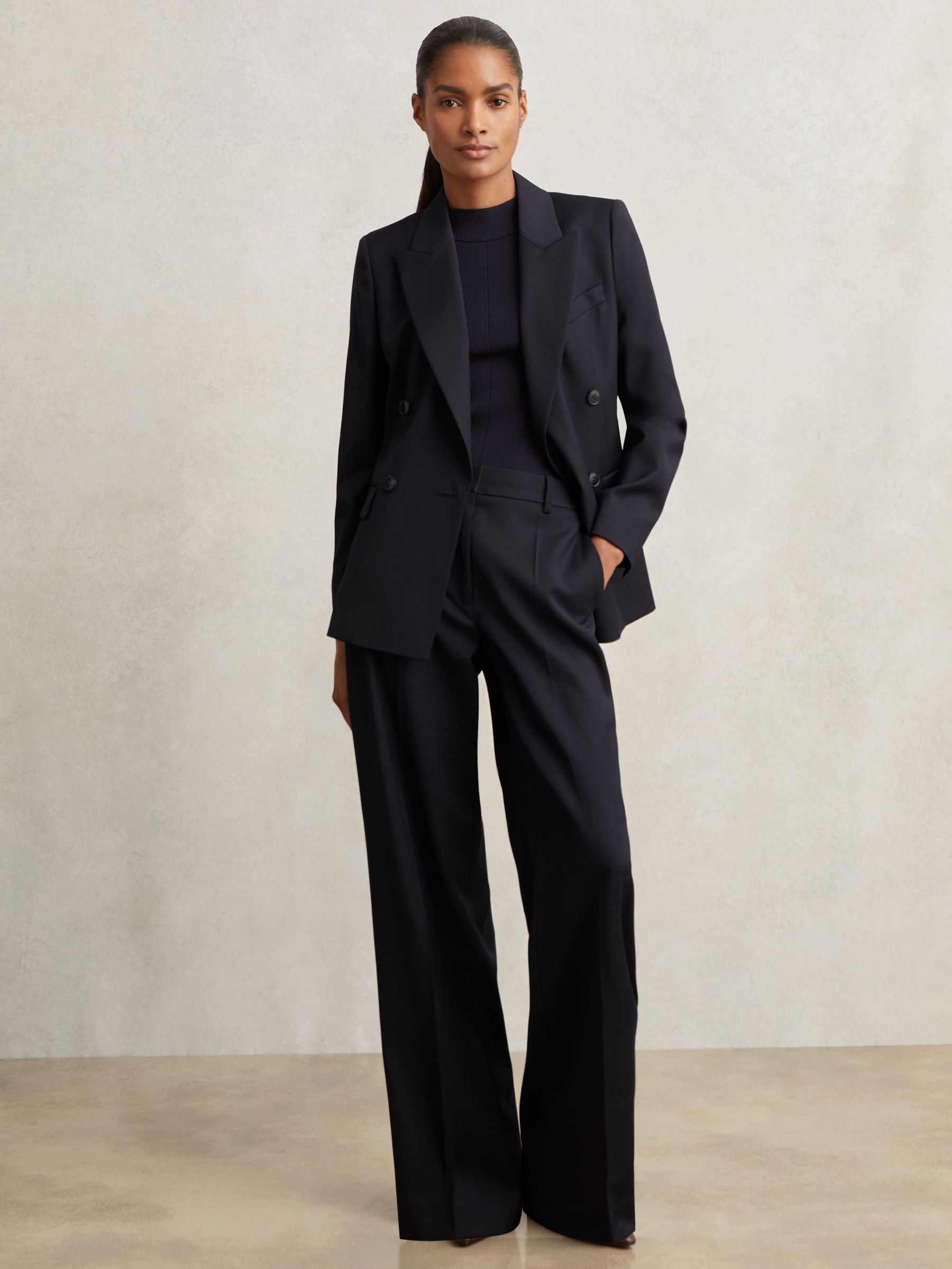 Trousers in Navy (F96468) | US$245