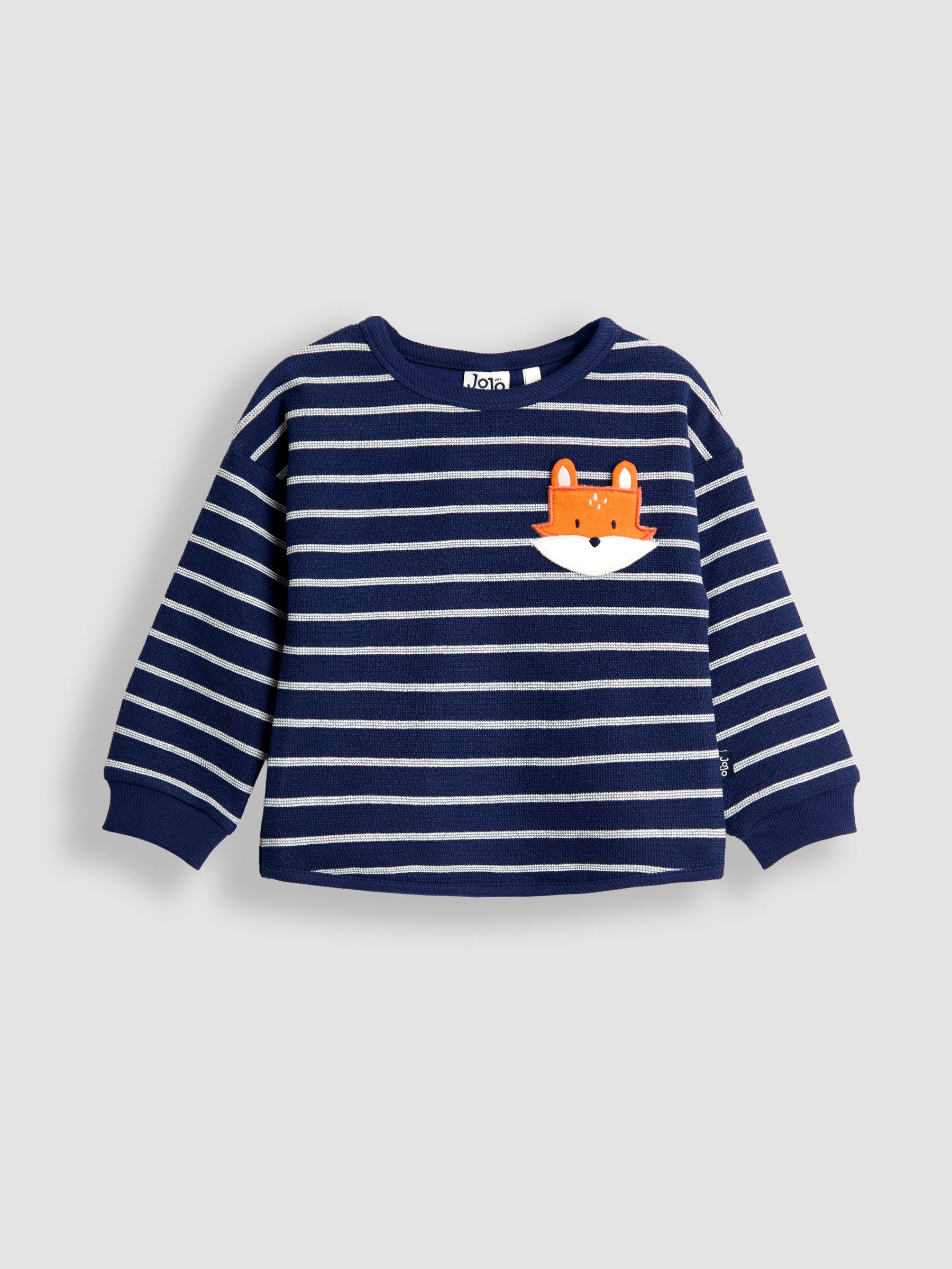 Dark Blue Pocket Appliqué Top (F96695) | $26 - $31