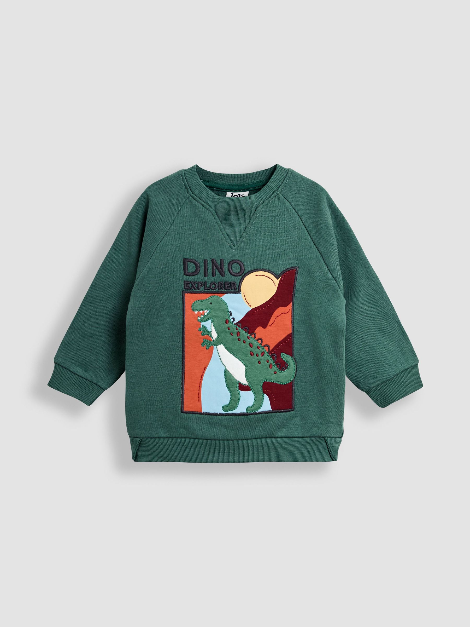 Green Appliqué Sweatshirt (F96719) | $43 - $48