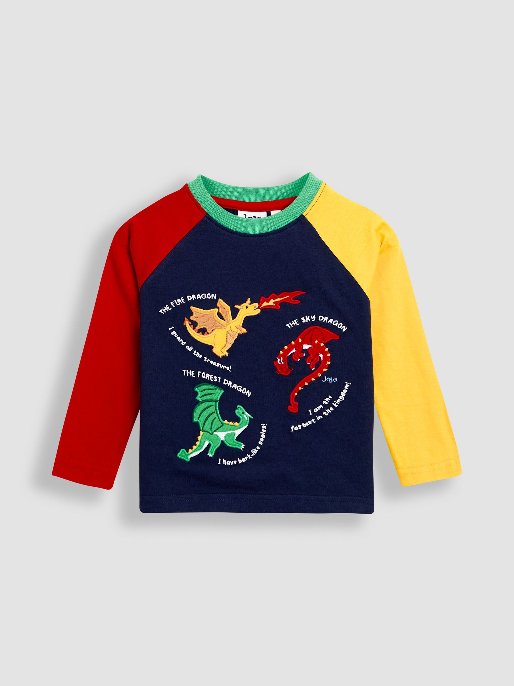 Navy Blue Dragon Appliqué Top (F96762) | $29 - $34
