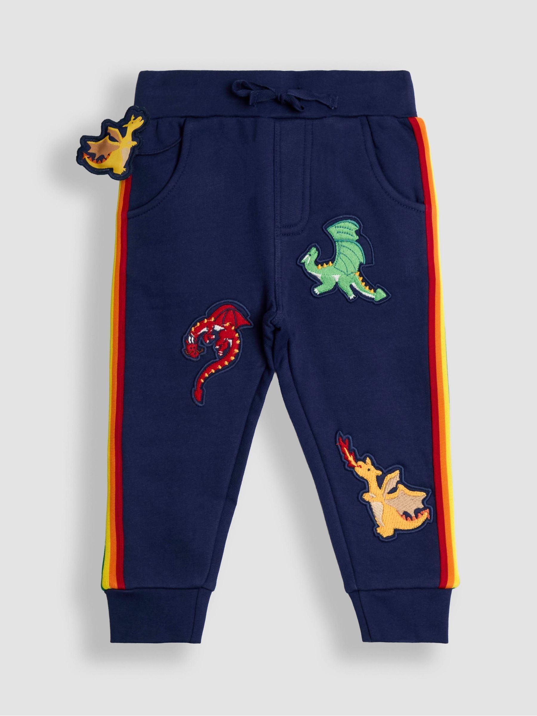 Navy Blue Dragon Pet In Pocket Joggers (F96791) | $29 - $34