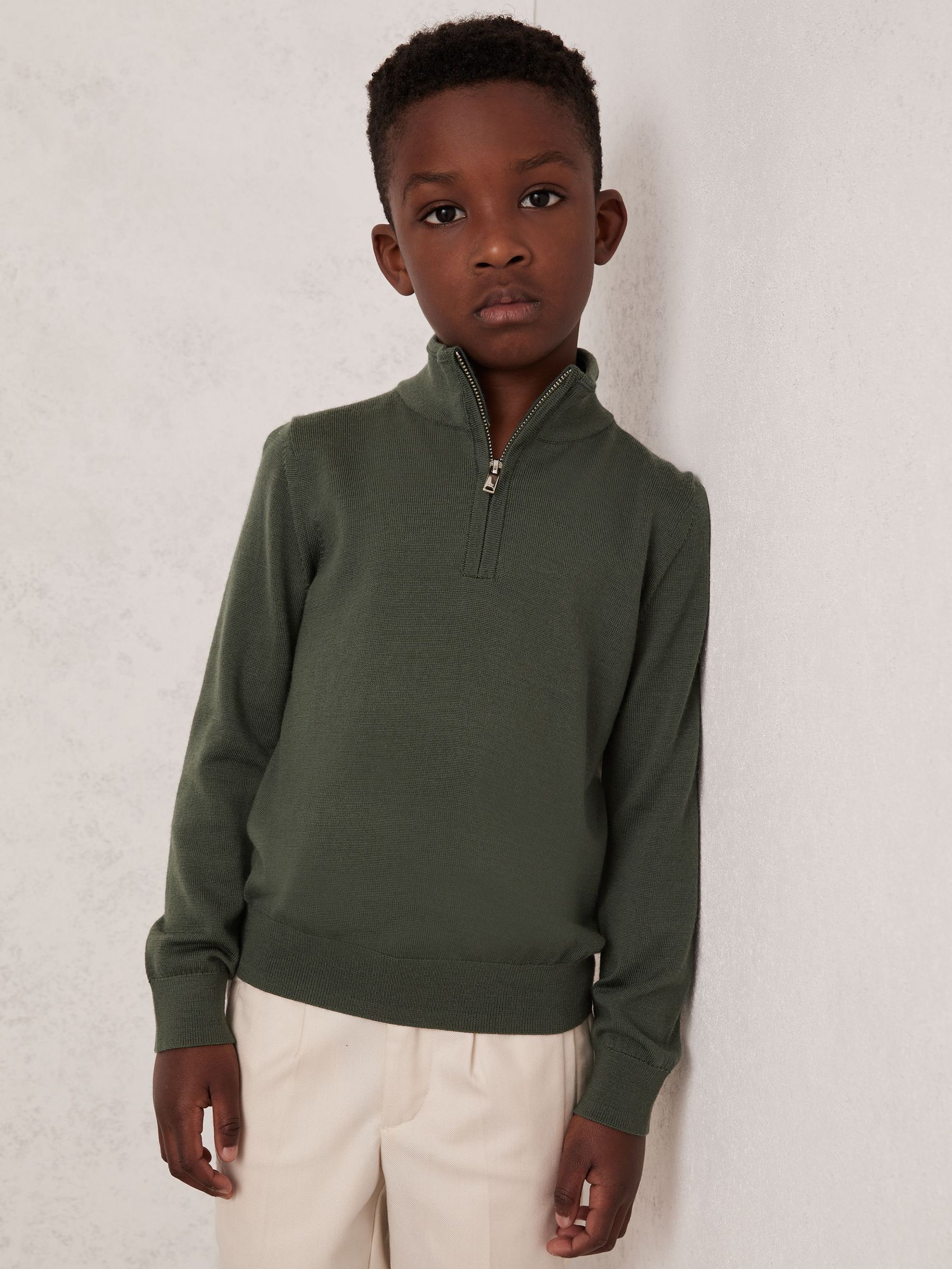 Jumper in Kale Green (F97658) | US$60