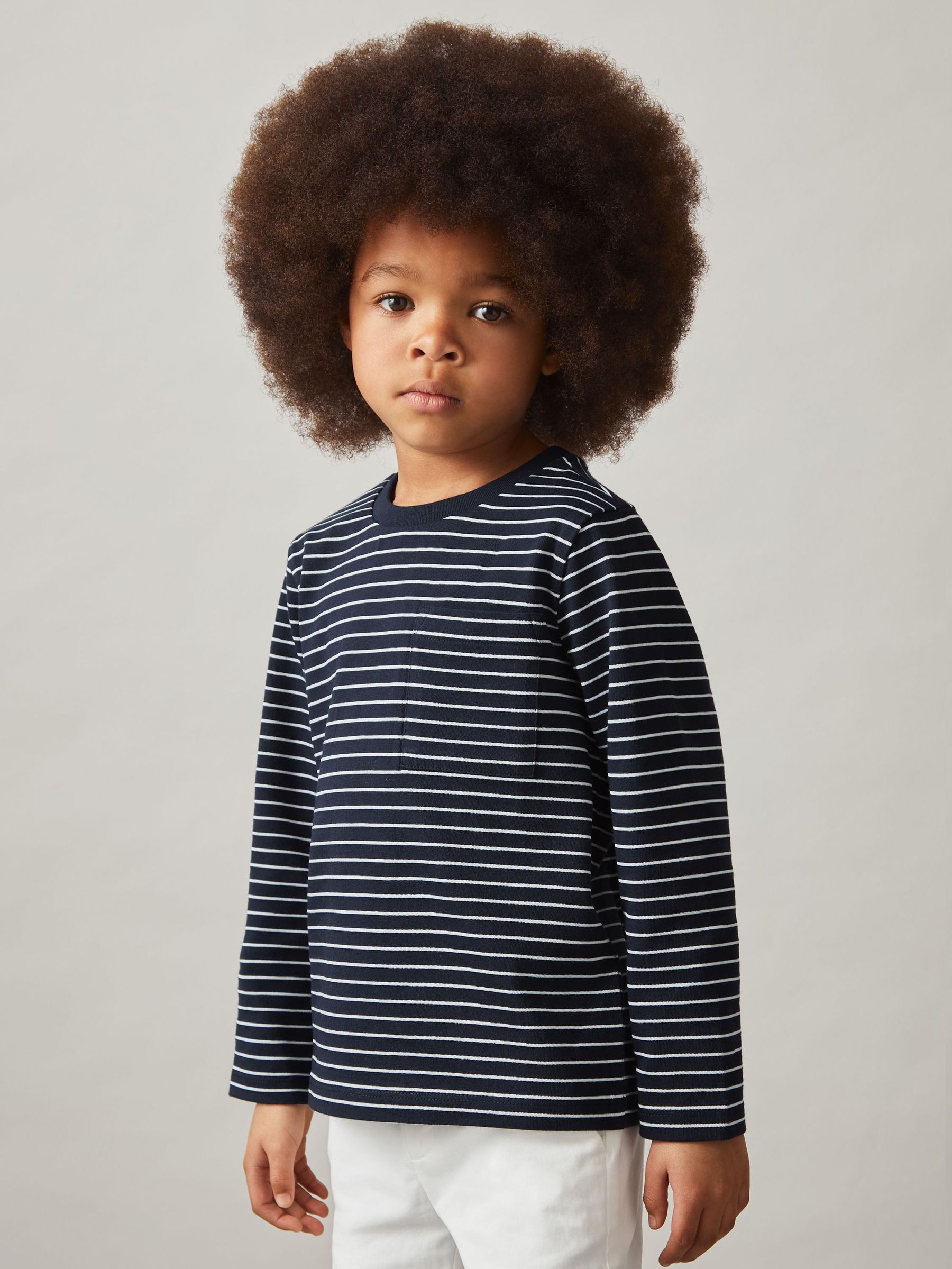 T-Shirt in Navy/White (F97736) | €35