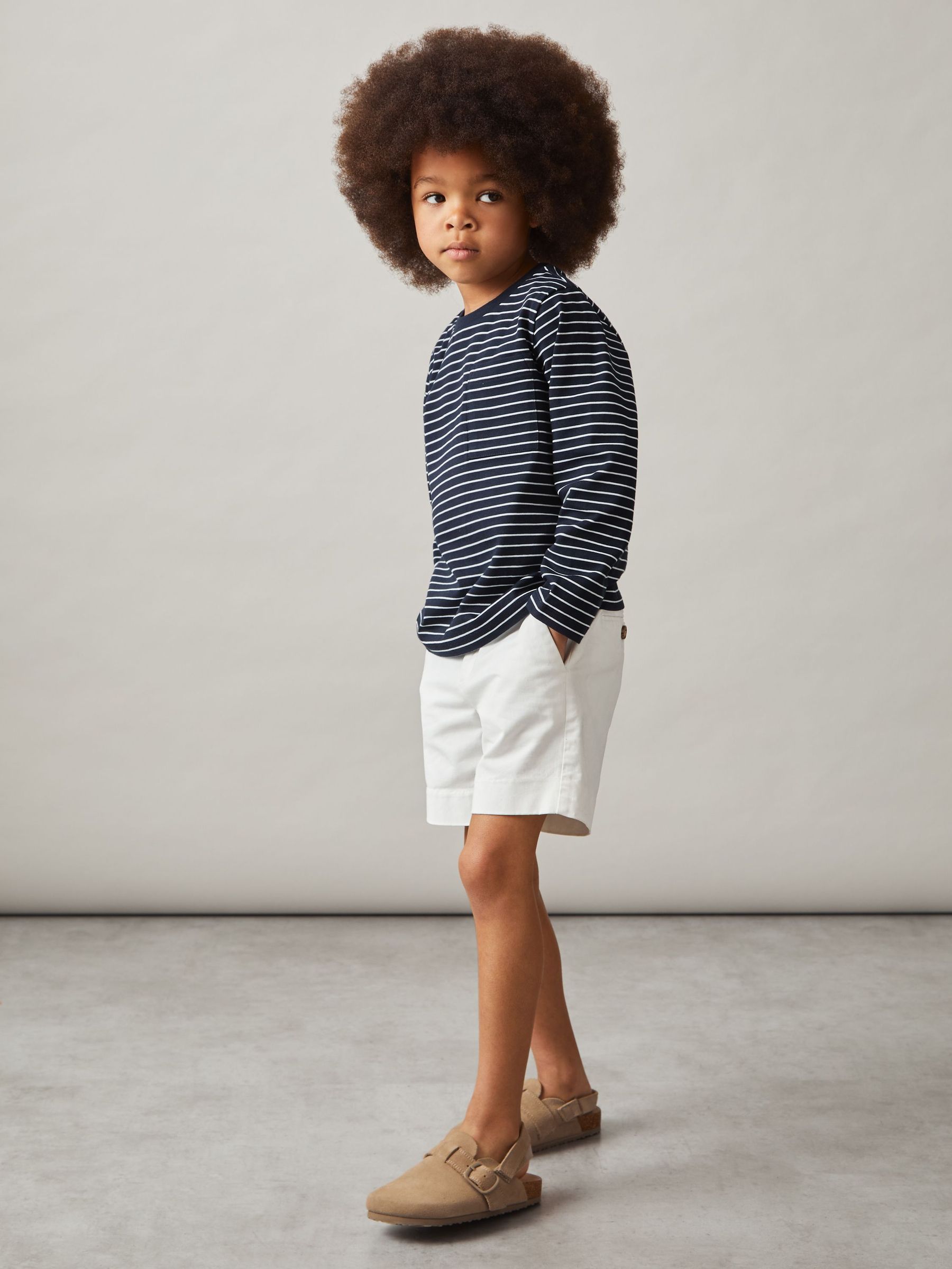 T-Shirt in Navy/White (F97748) | €30
