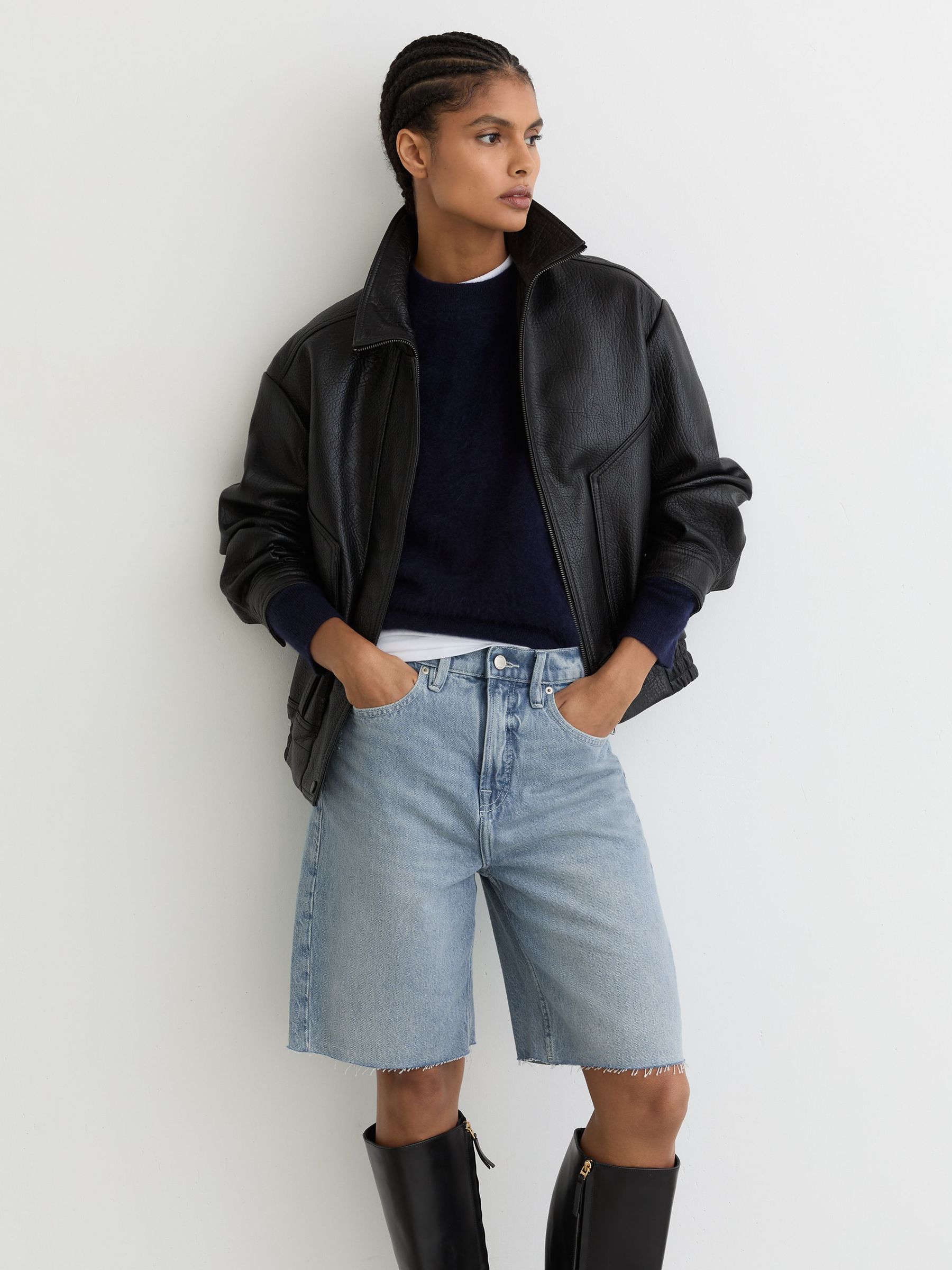 Shorts in Indigo Blue (F97810) | $225