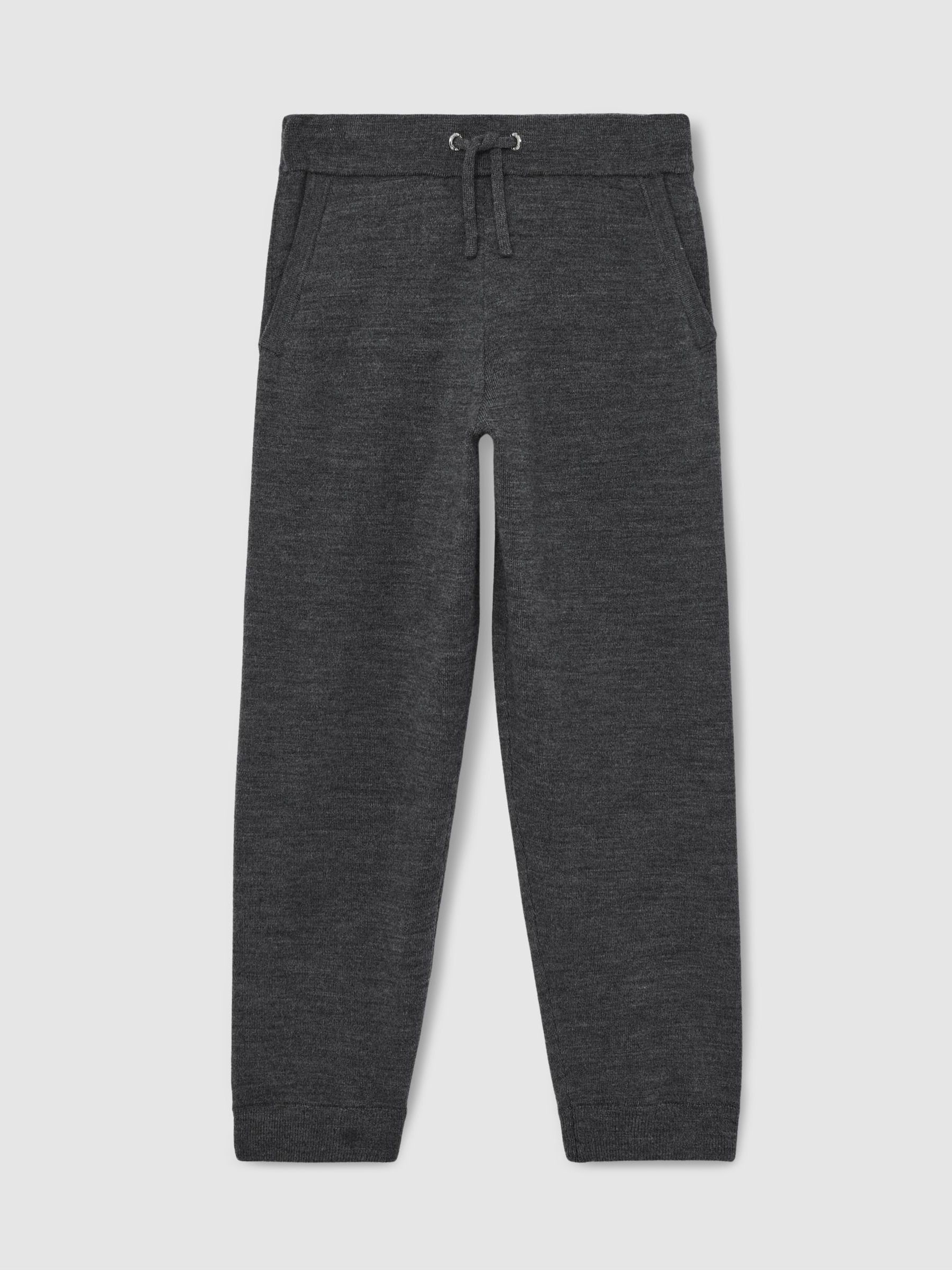 Trousers in Derby Grey Melange (F97889) | US$70