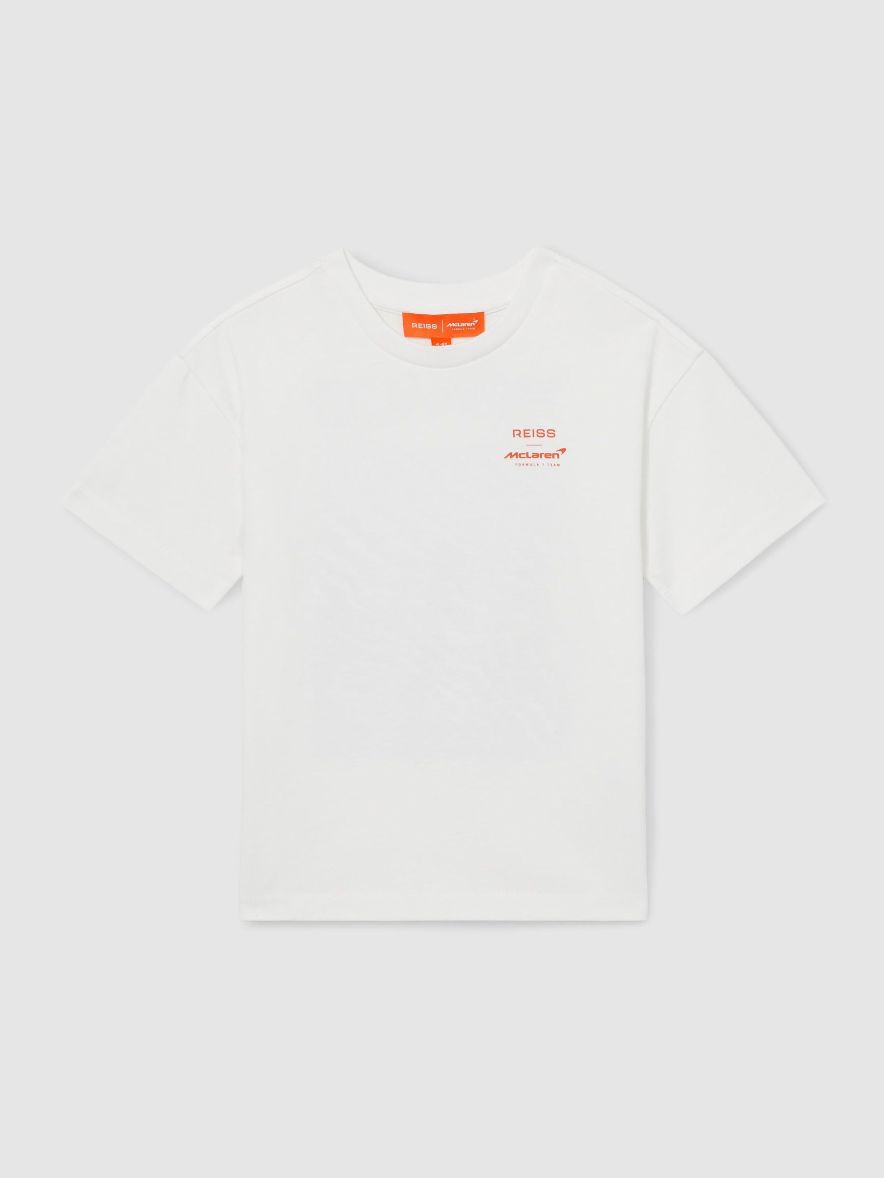 Unisex Fit McLaren F1 Team Monaco GP T-Shirt in White/Blue (F97956) | CA$65