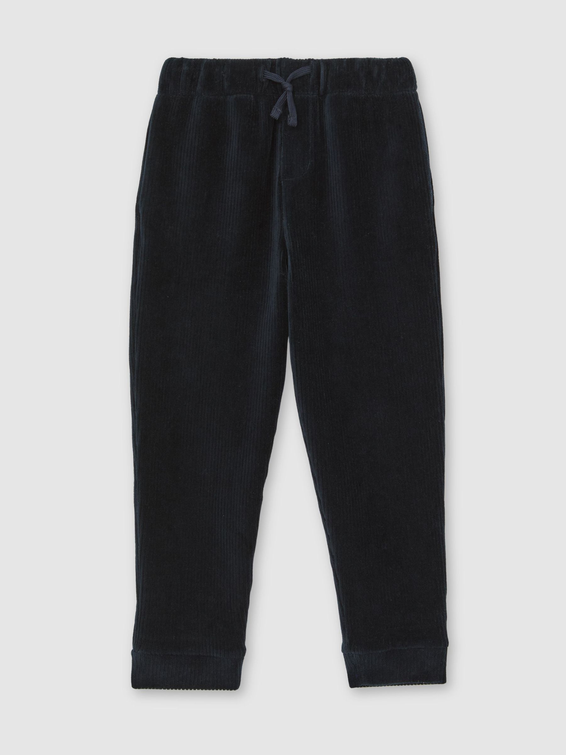 13-14 yrs Corduroy Drawstring Joggers in Navy (G07044) | SGD 90