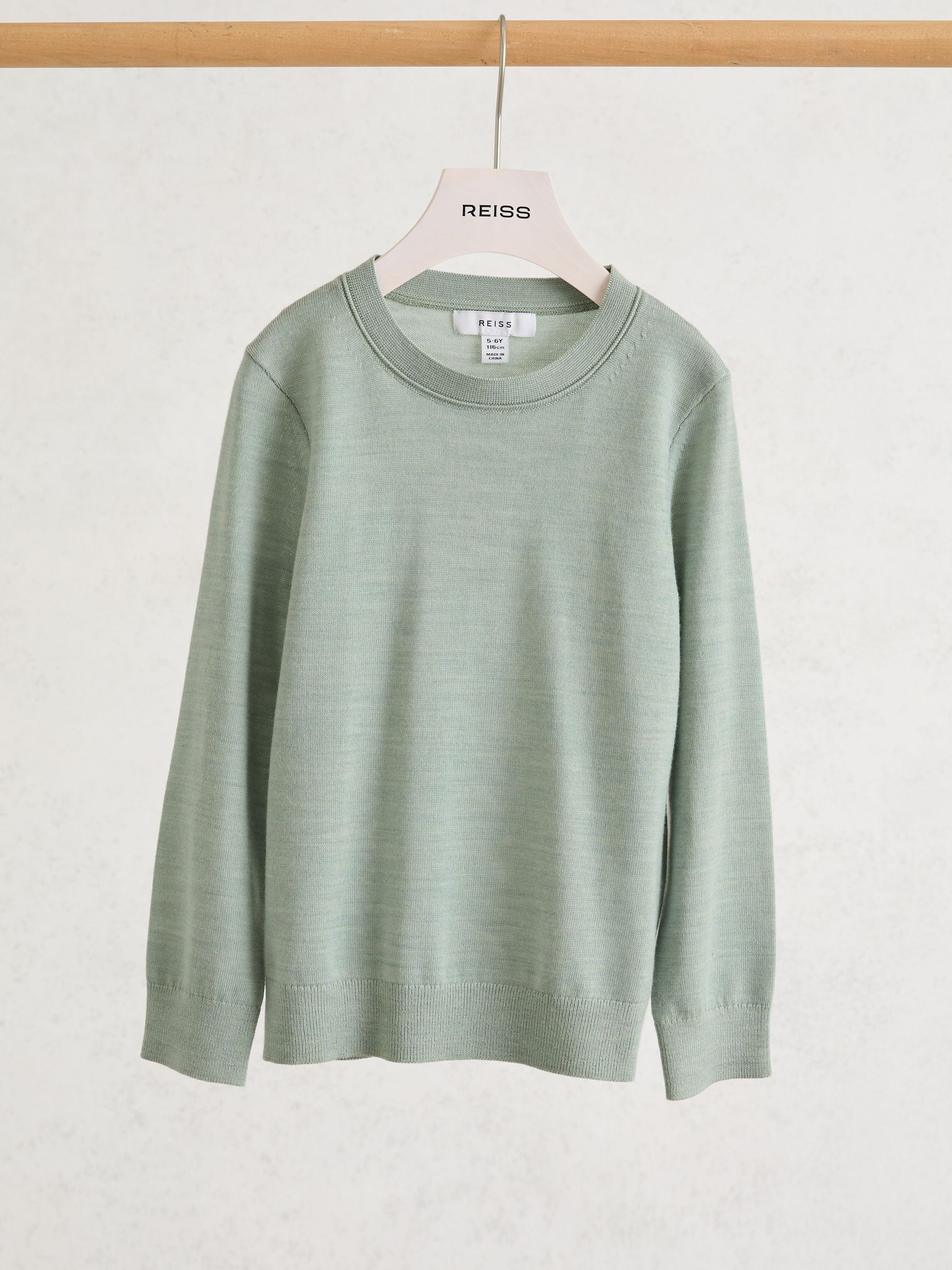 Jumper in Light Sage Green (G11413) | 190 zł