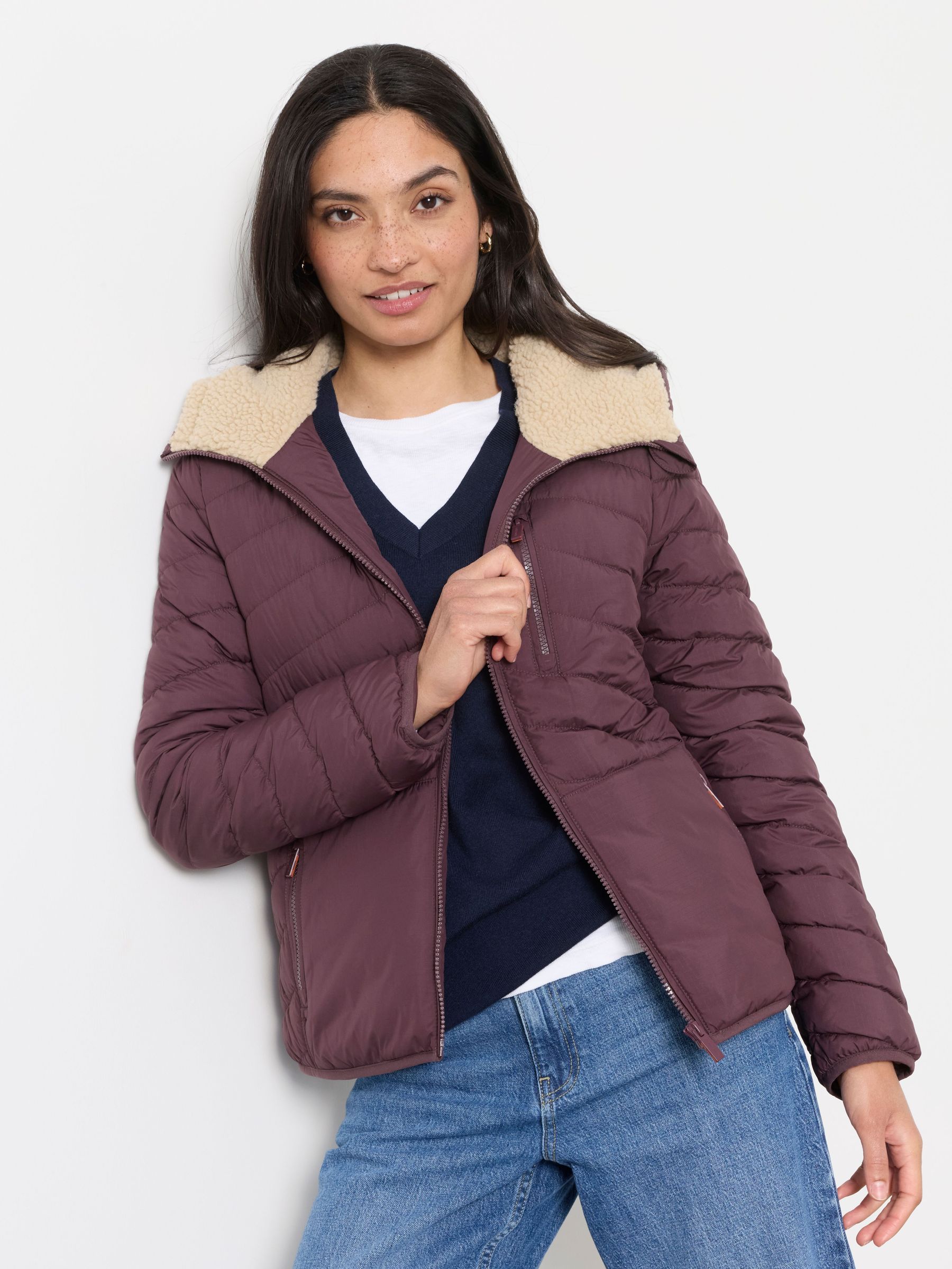 Plum Purple - Puffer Jacket