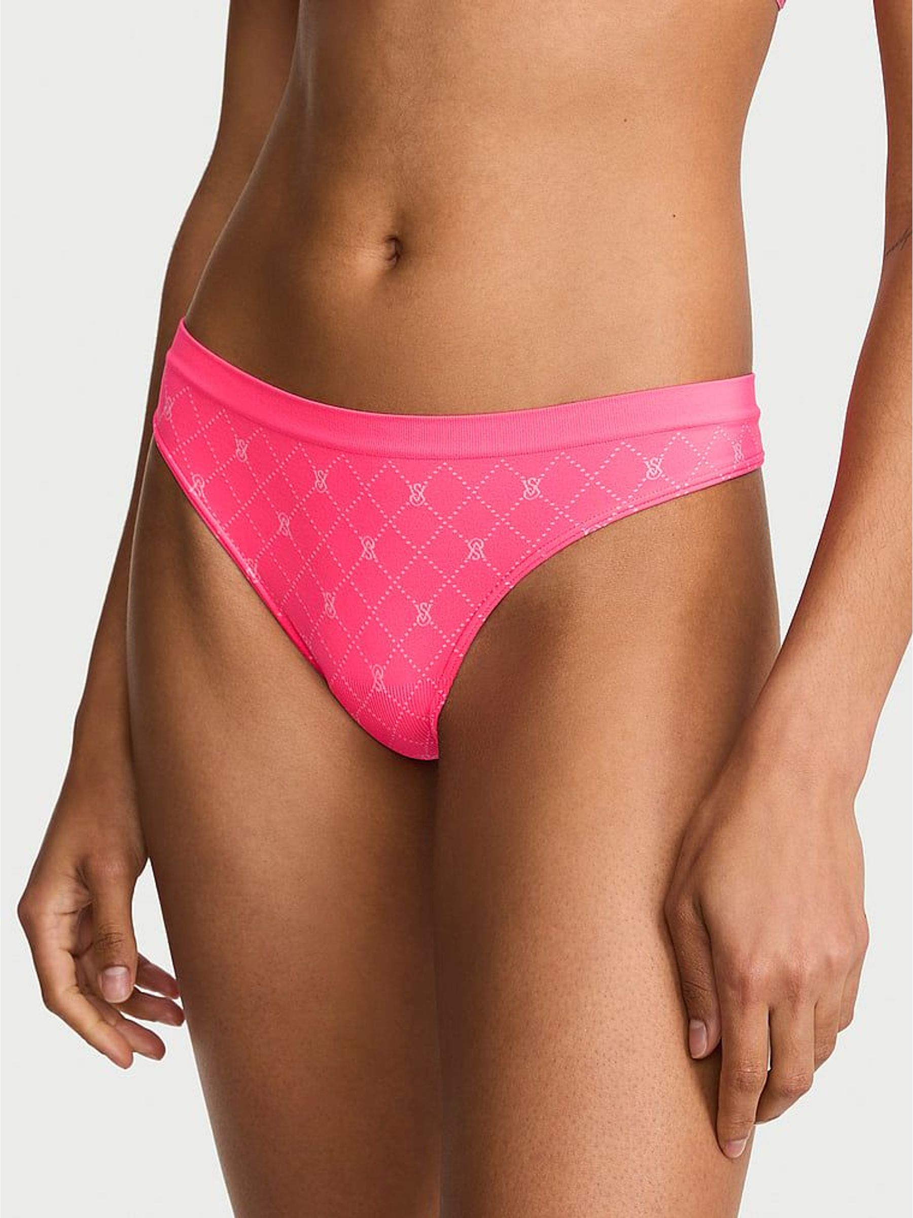 Bombshell Pink Diamond - Thong Knickers