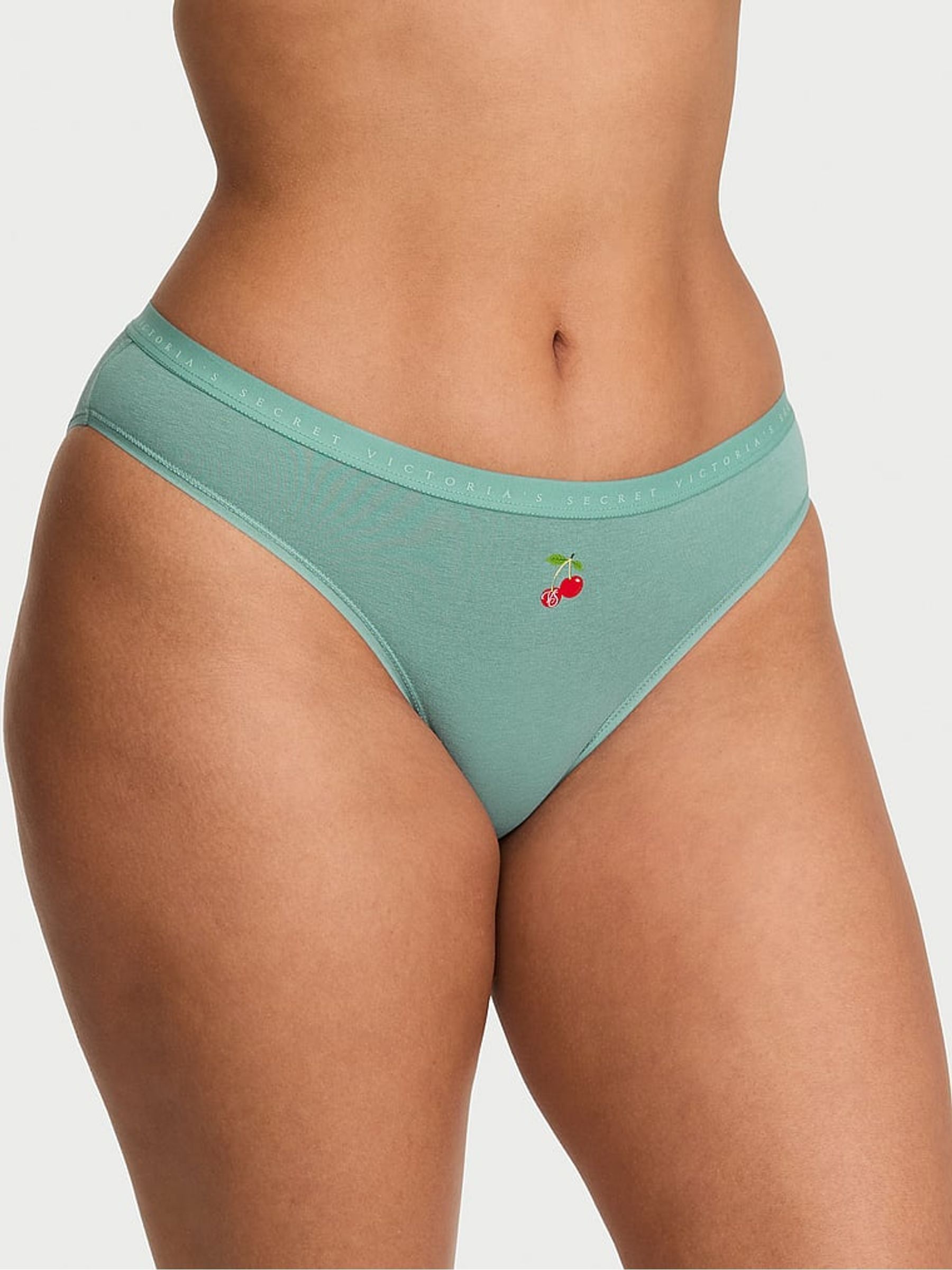 Arctic Green Cherries - Hipster Knickers