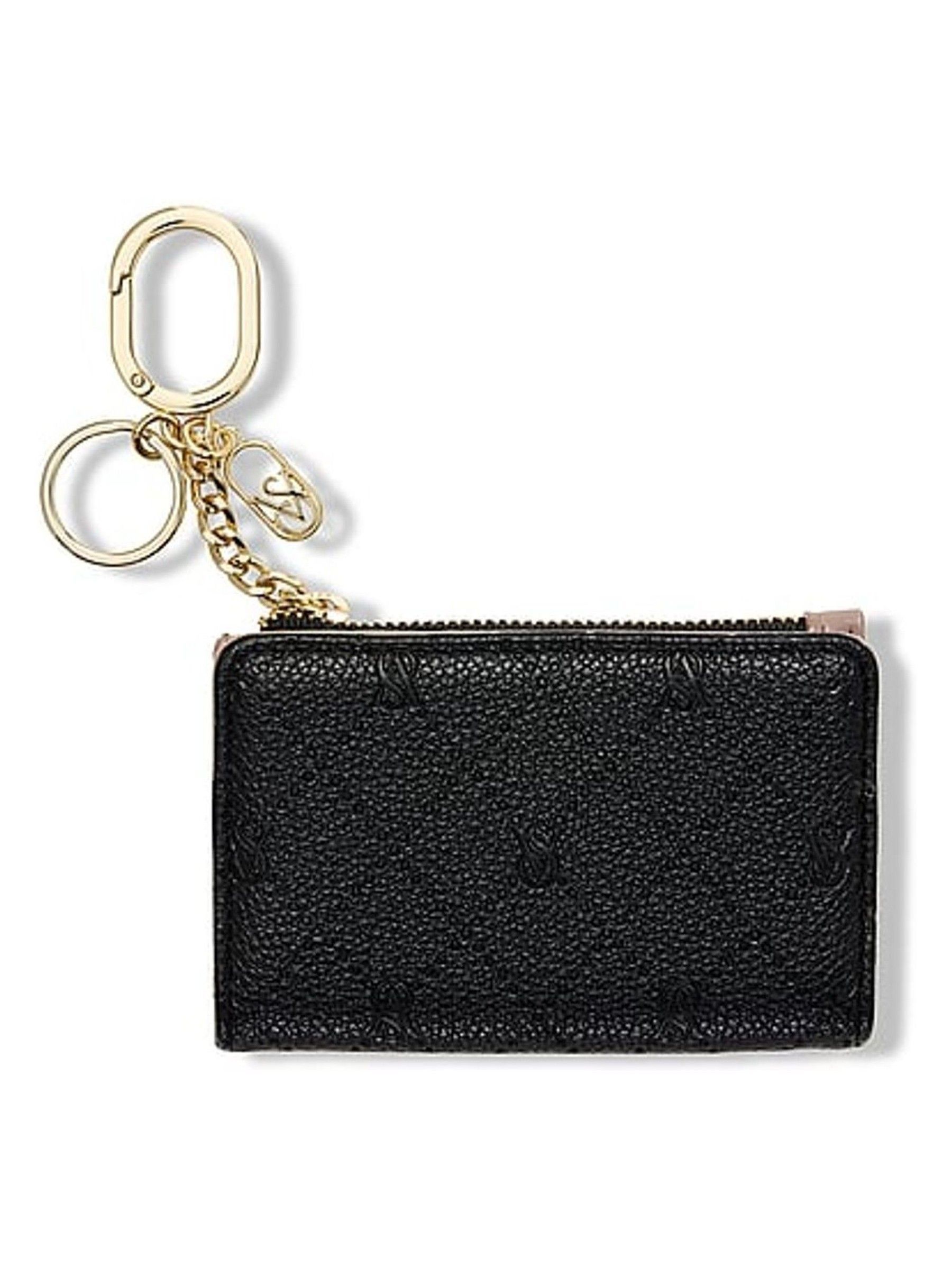 Debossed Black - Foldable Keyring Card Holder
